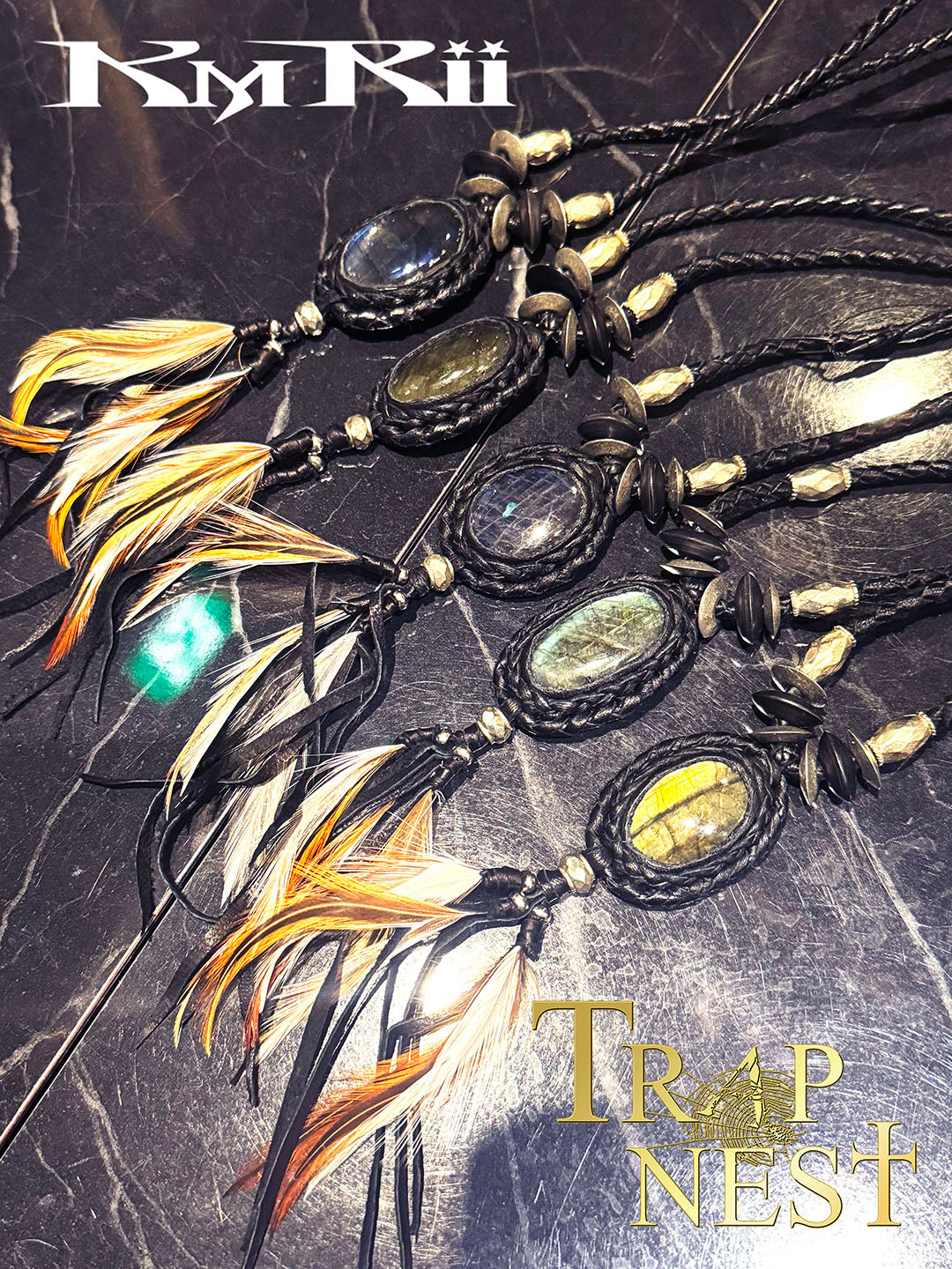 kmrii フェザーアクセサリー 楽天市場】【KMRii ケムリ】2002-AC01