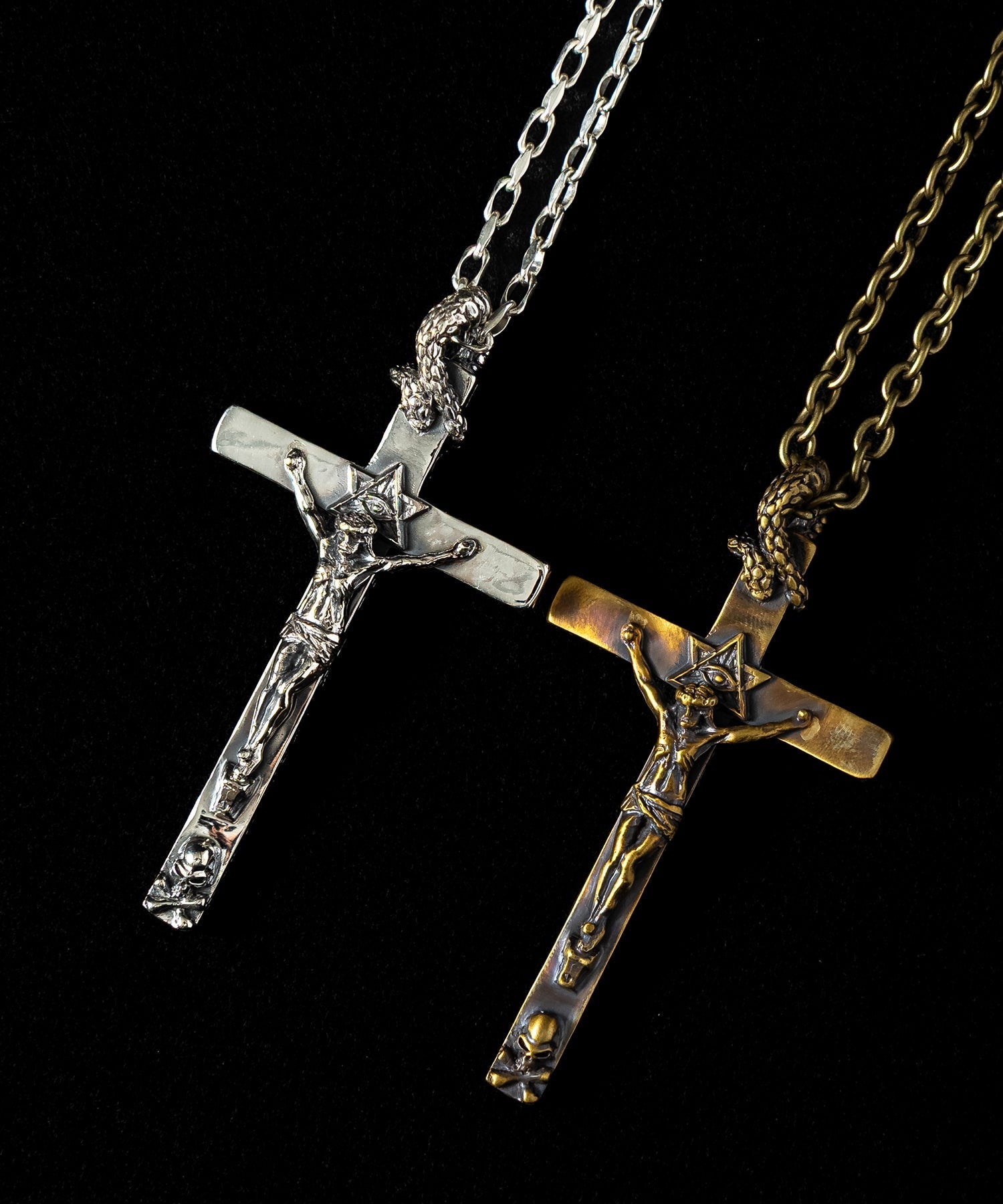 Antique ホーム＆キッチン 十字架 クロス ロザリオ イエス