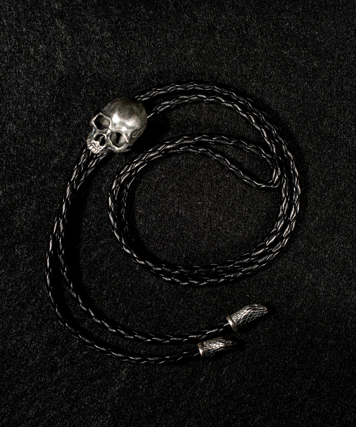 haraKIRI(ハラキリ)一点もの One Piece Skull Loop Tie B