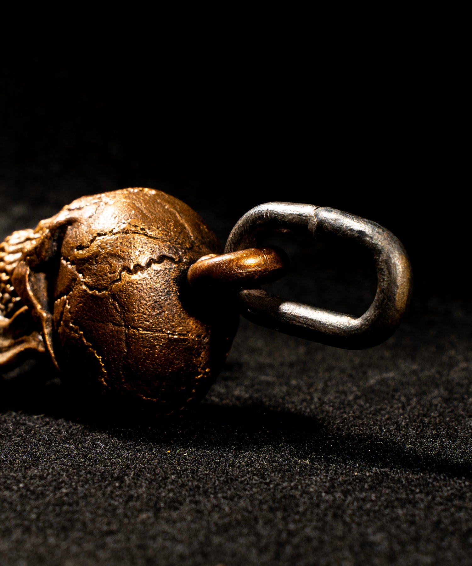 JUNK SMITH (ジャンクスミス)Jolly Roger Keychain 【Silver&Copper alloy】