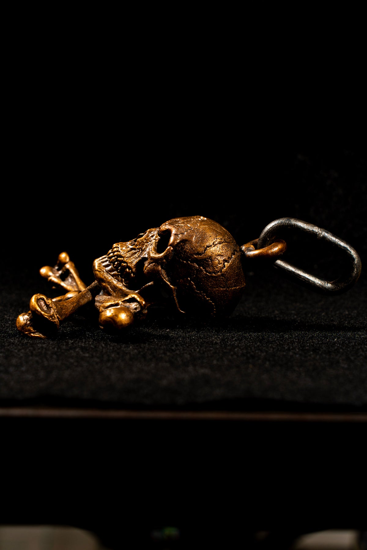 JUNK SMITH (ジャンクスミス)Jolly Roger Keychain 【Silver&Copper alloy】