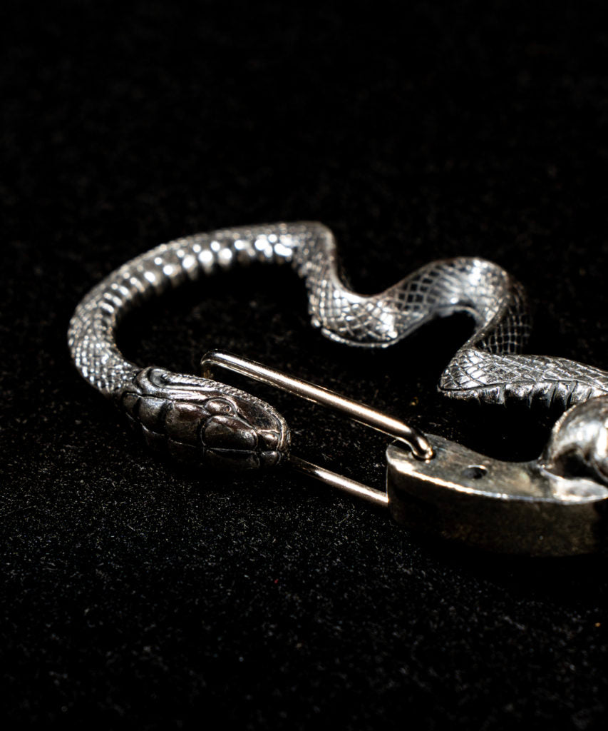 ROSH (ロッシュ)Snake & Skull Wallet Chain Custom - Silver