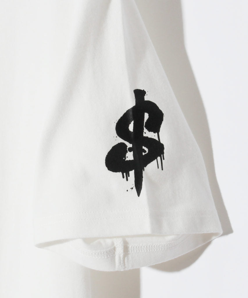 SWITCHBLADE (スイッチブレード) SB TAGGING LOGO TEE 【WHITE】