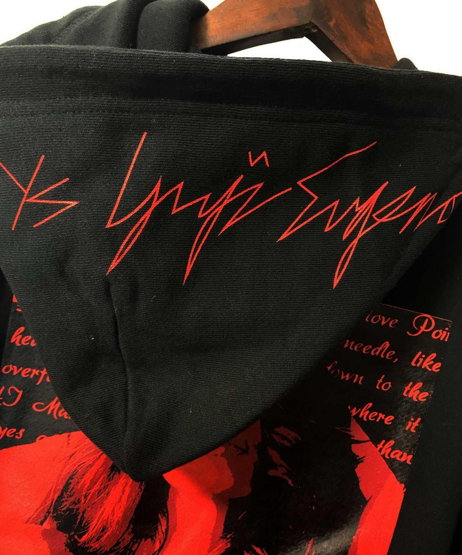 ys Yuji SUGENO (イース ユウジ スゲノ)Heavyweight pile Hoody / ys-Girl【BLACK】