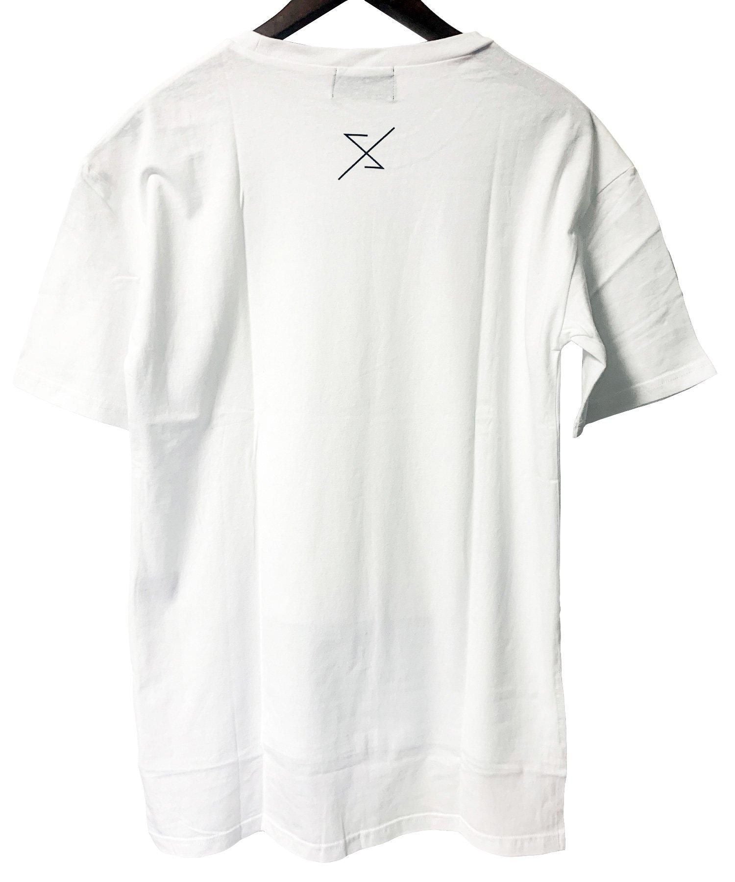 ys Yuji SUGENO (イース ユウジ スゲノ)Hemstep Big T/Girl【WHITE】