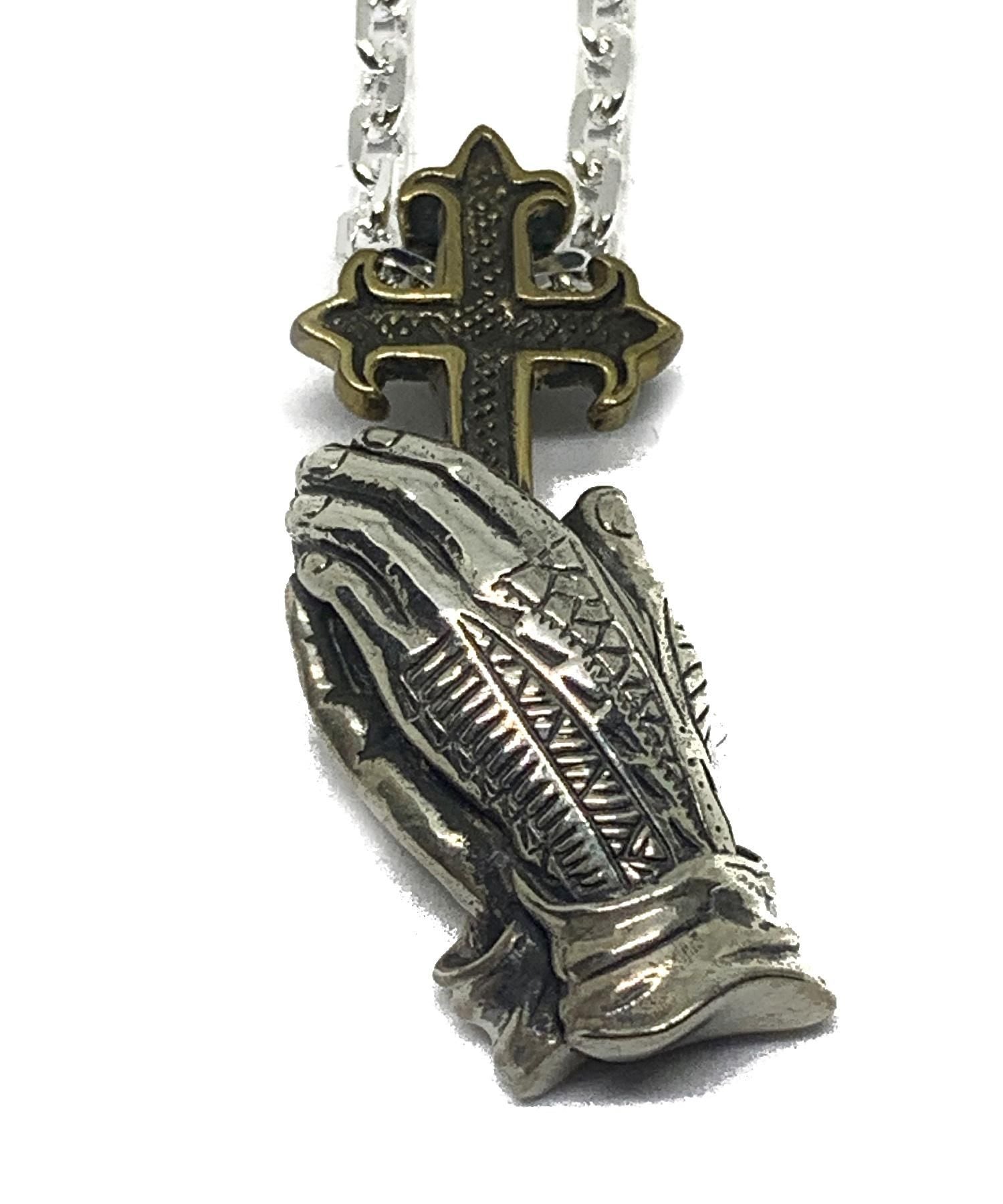 【受注生産】ROSH (ロッシュ)Praying Hands Pendant top
