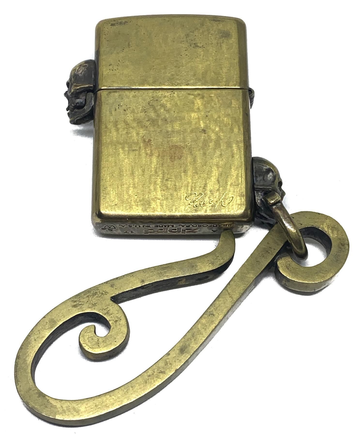 【受注生産】ROSH (ロッシュ)Cemetery Zippo with hook