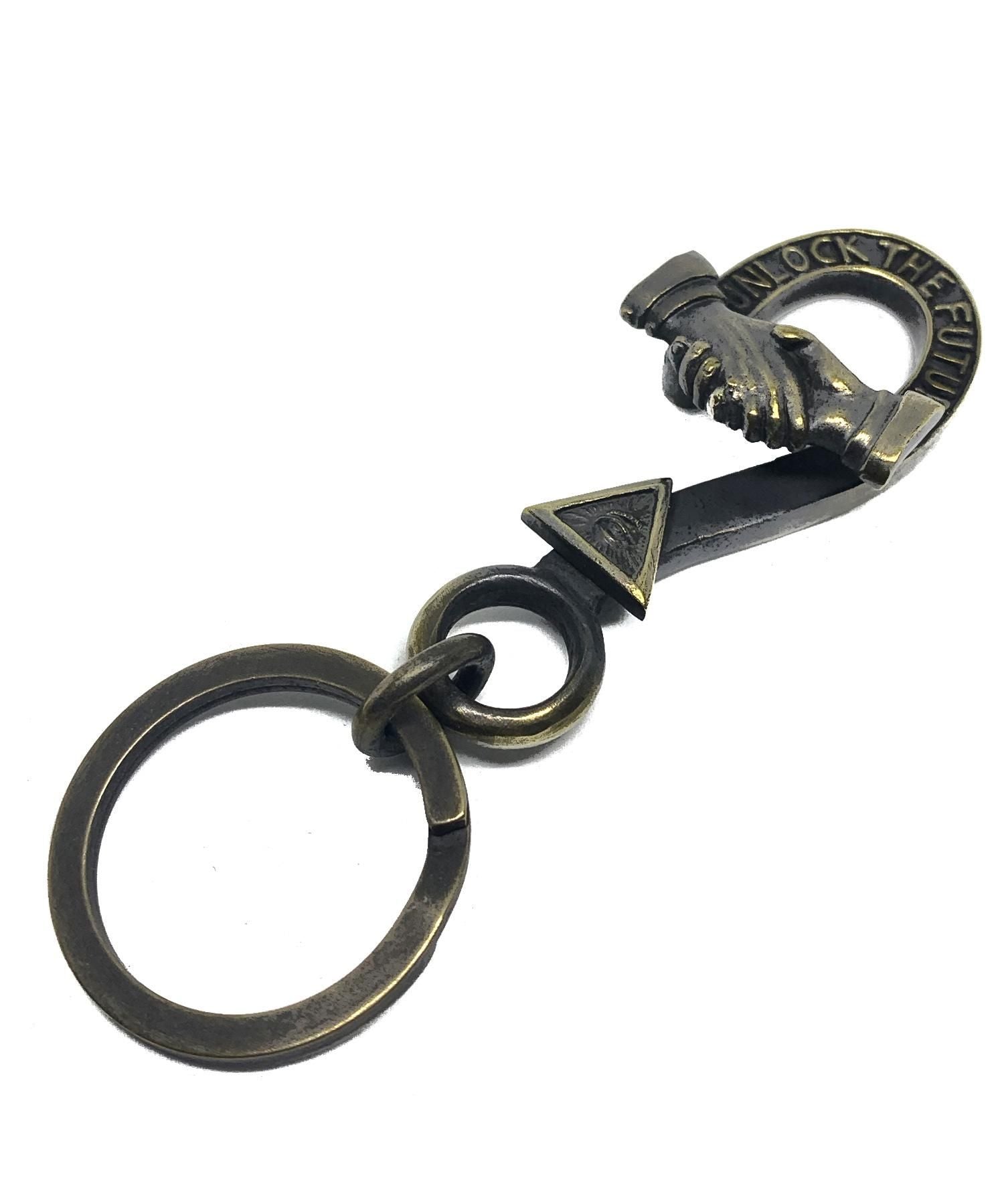 【受注生産】ROSH (ロッシュ)Shake Hands Short Key chain