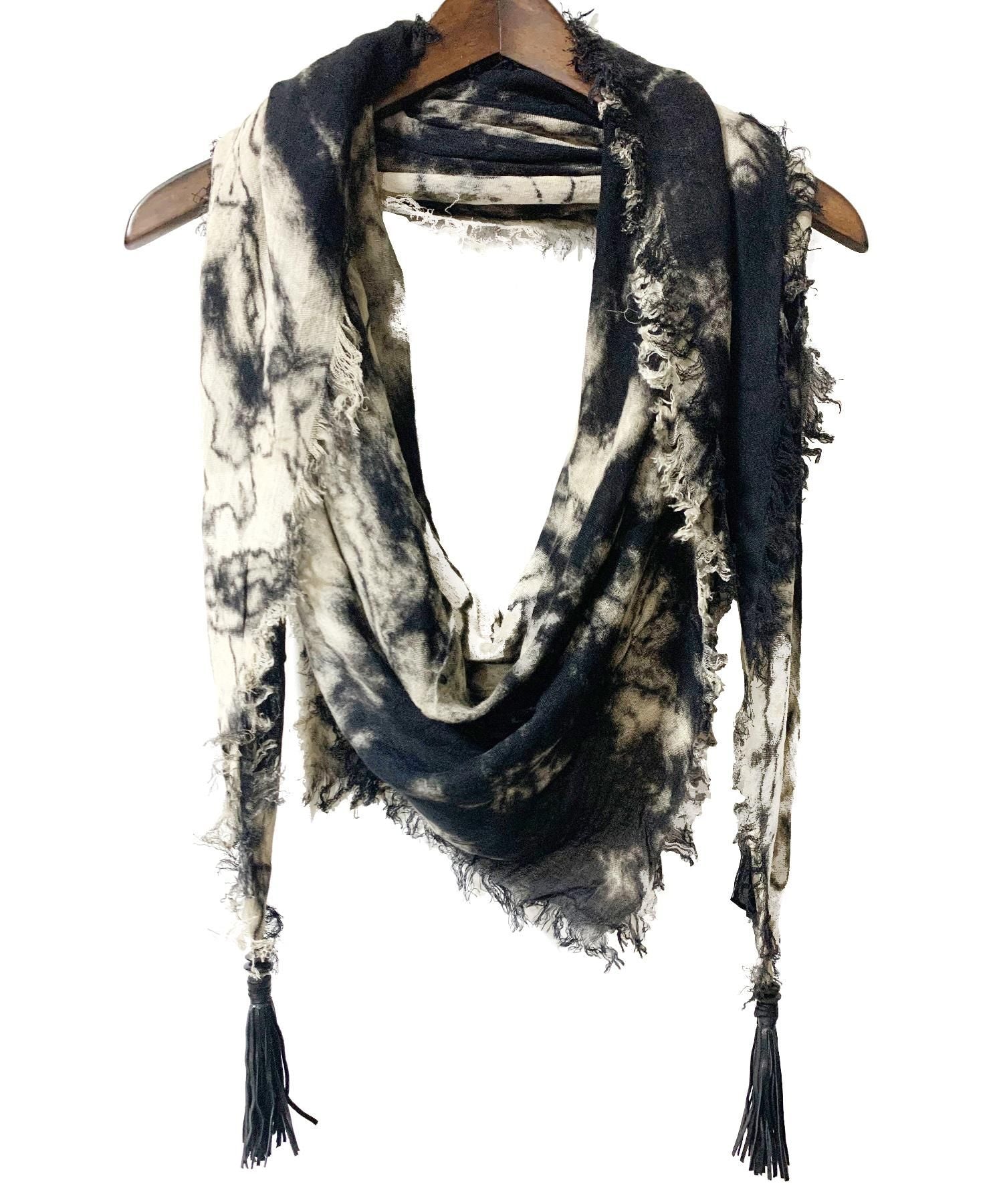 KMRii(ケムリ)Tie Dye Square Stole