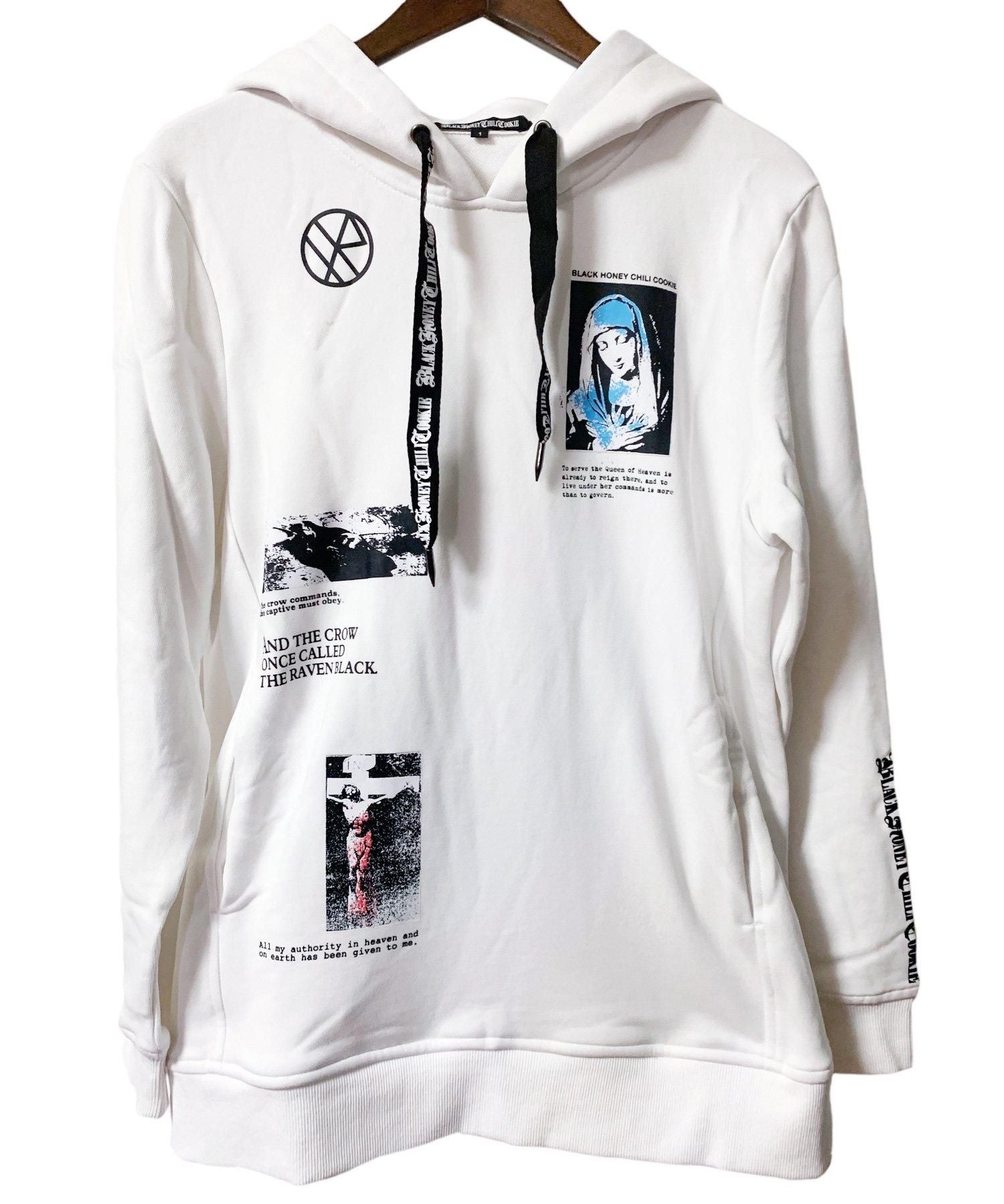 BLACK HONEY CHILI COOKIE(ブラックハニーチリクッキー)Graphics Parka【White】