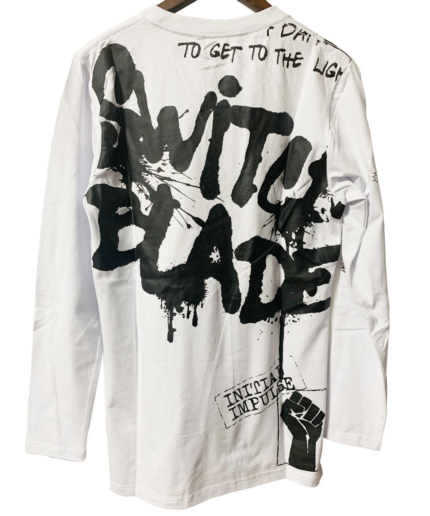 SWITCHBLADE (スイッチブレード)SPRAY GRAPHICS L/S TEE 【WHITE】