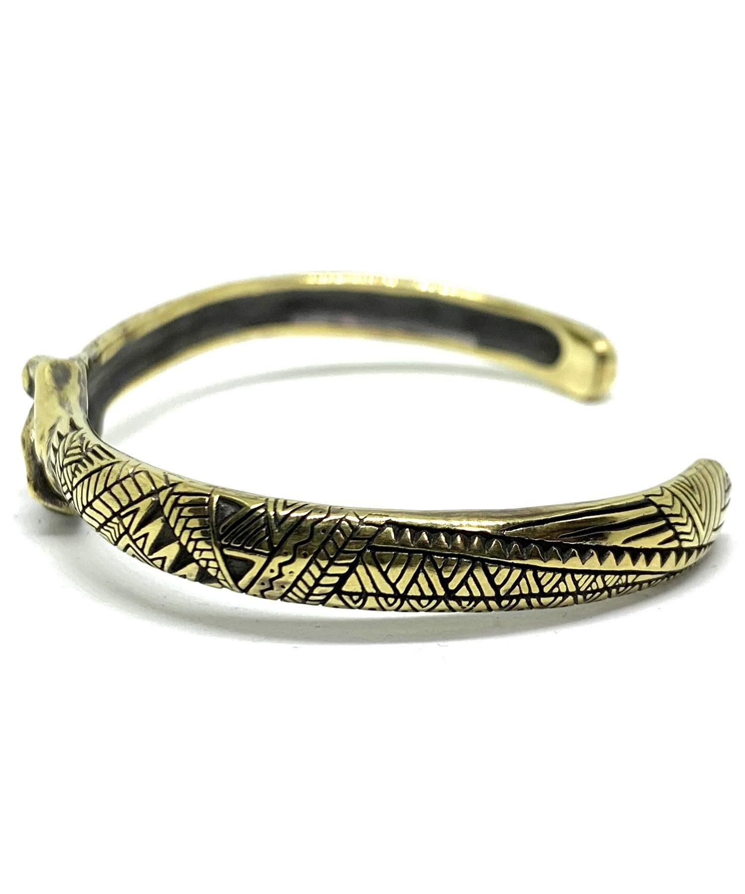 【受注生産】ROSH (ロッシュ)Shake Hands Bangle Brass