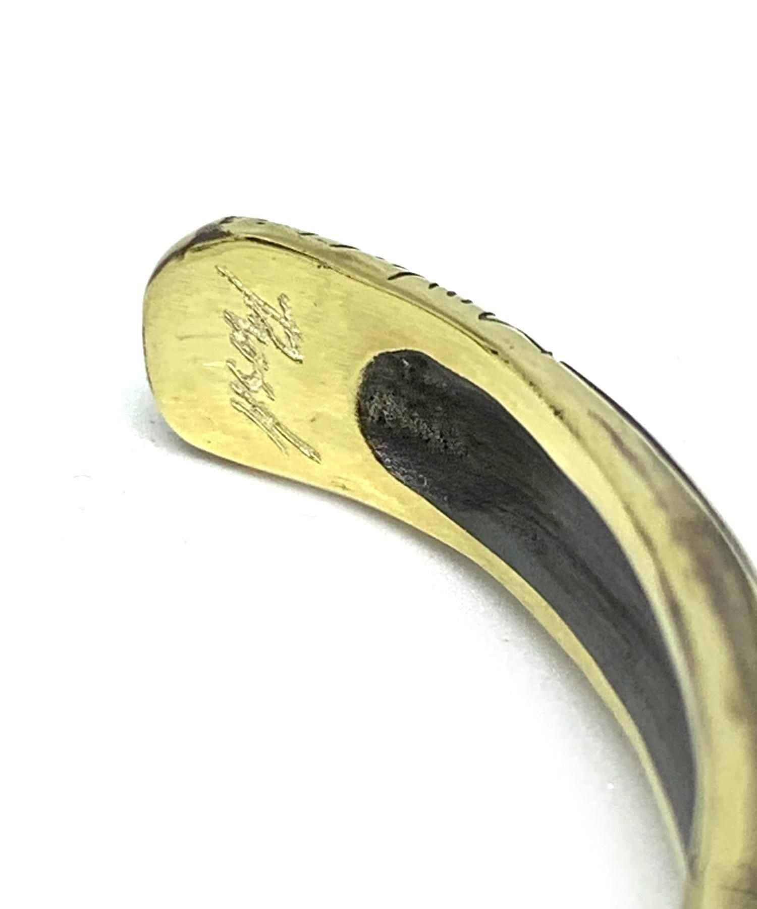 【受注生産】ROSH (ロッシュ)Shake Hands Bangle Brass