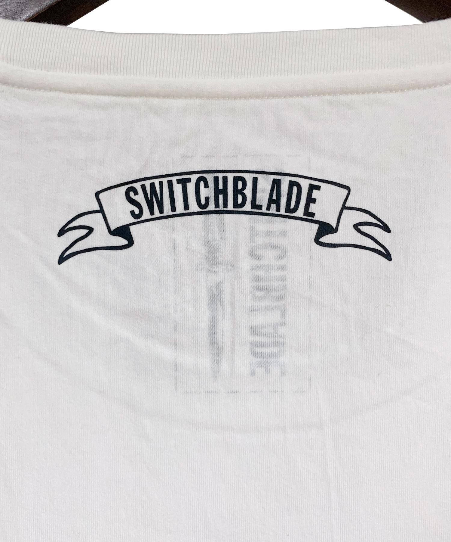 SWITCHBLADE (スイッチブレード) H.K.M.H TEE 【WHITE】