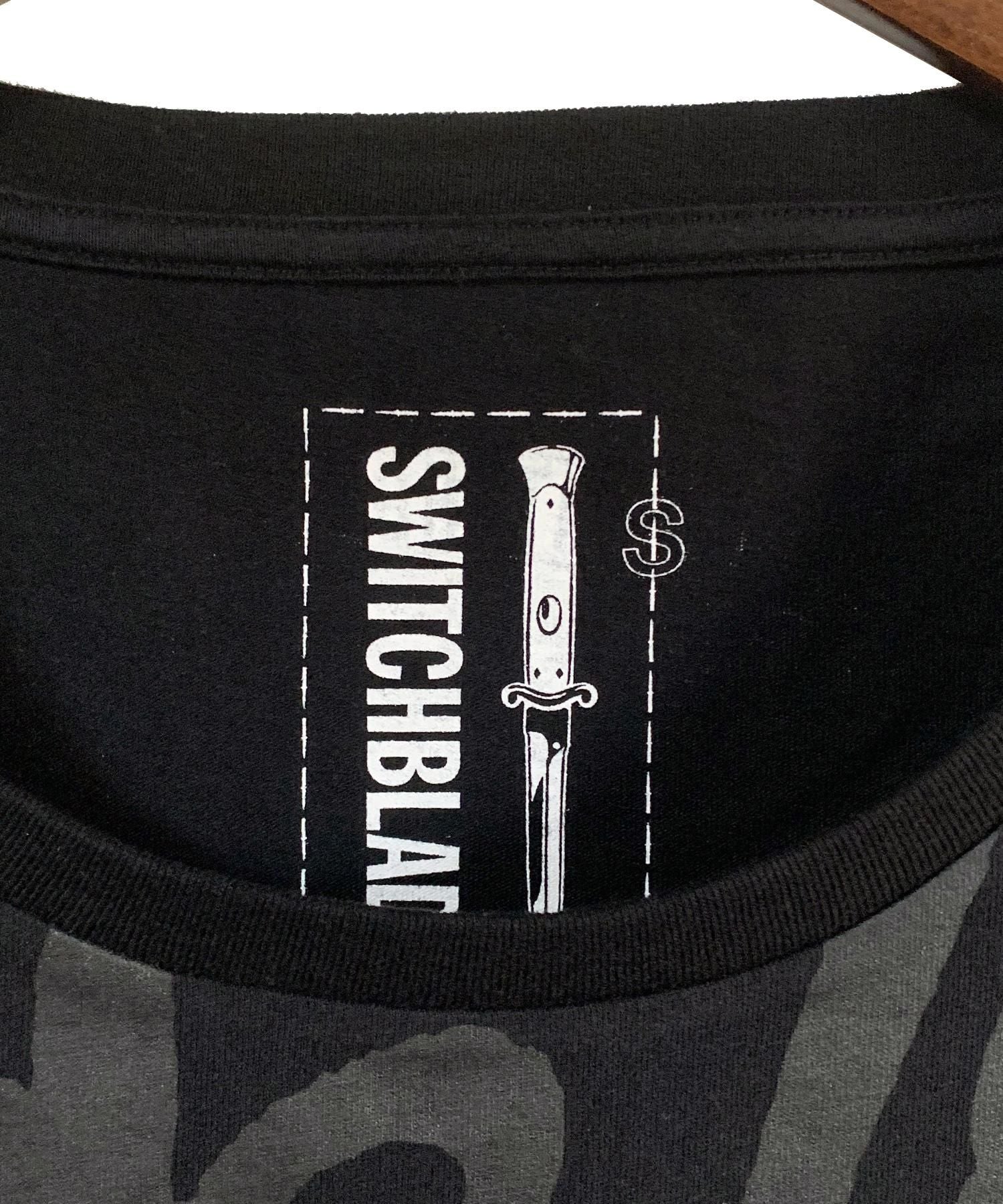 SWITCHBLADE (スイッチブレード) H.K.M.H TEE 【BLACK】