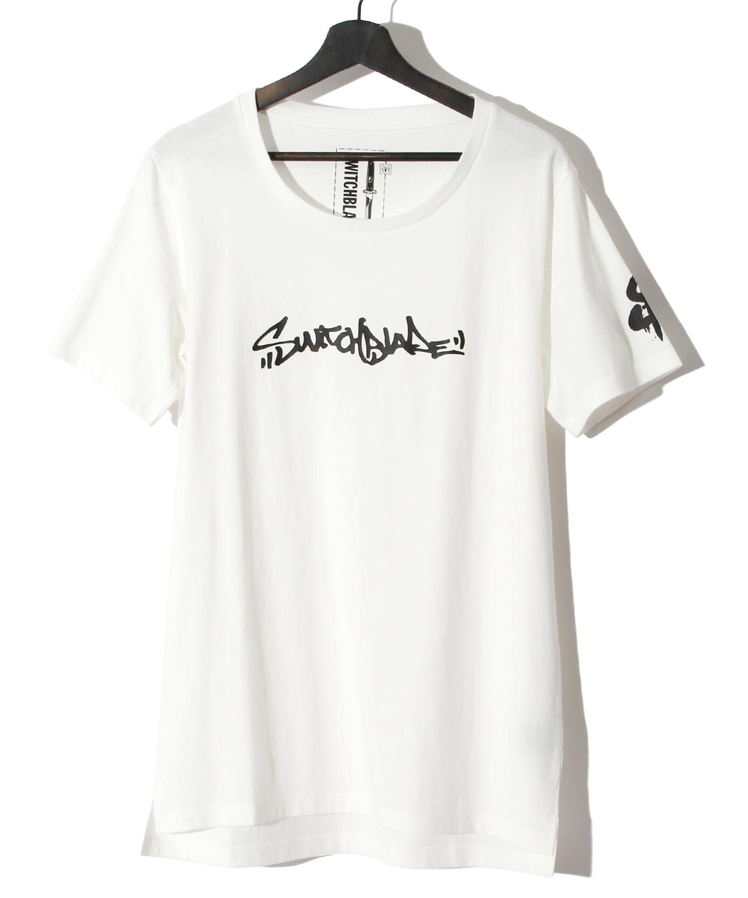 SWITCHBLADE (スイッチブレード) SB TAGGING LOGO TEE 【WHITE】