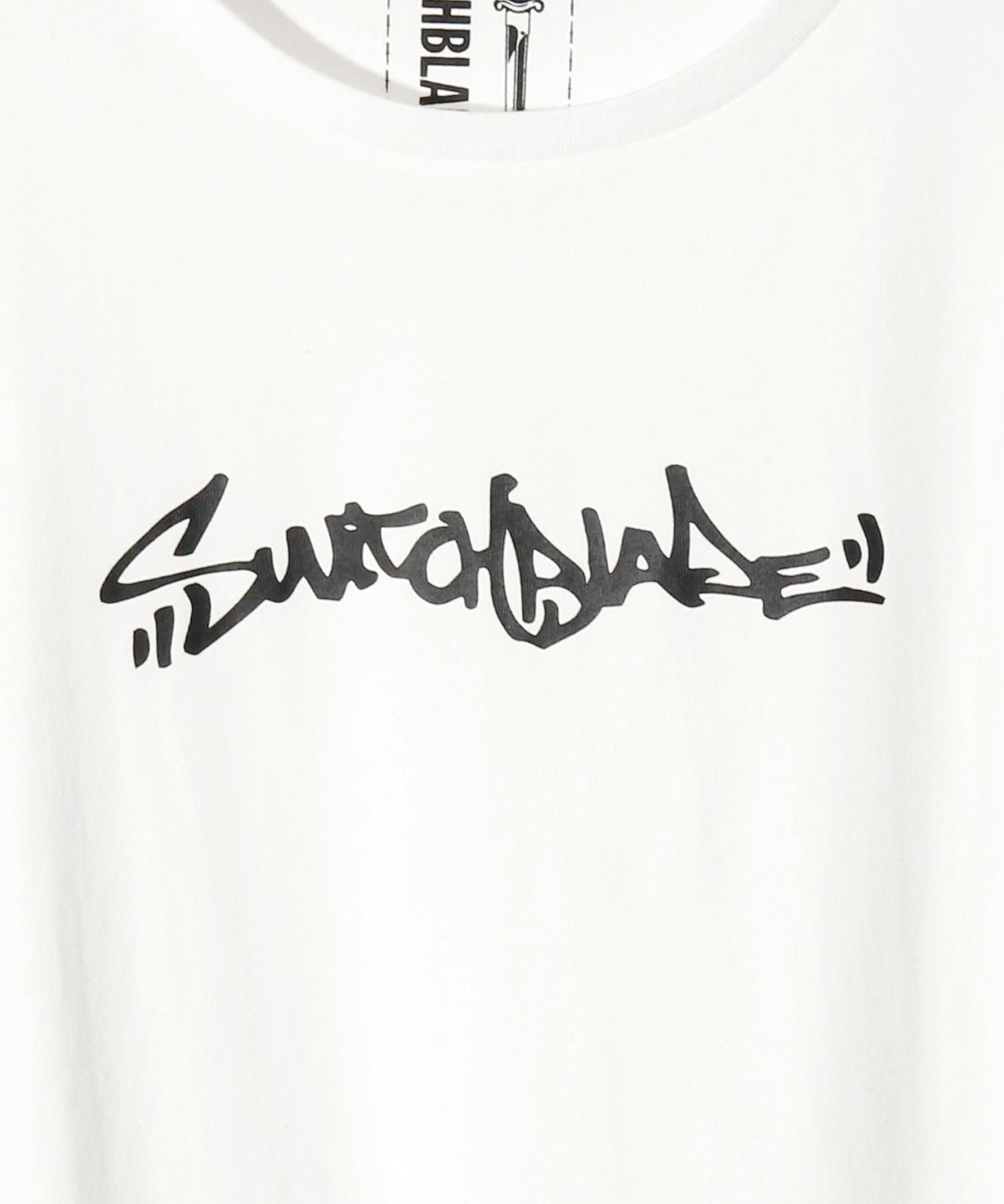 SWITCHBLADE (スイッチブレード) SB TAGGING LOGO TEE 【WHITE】