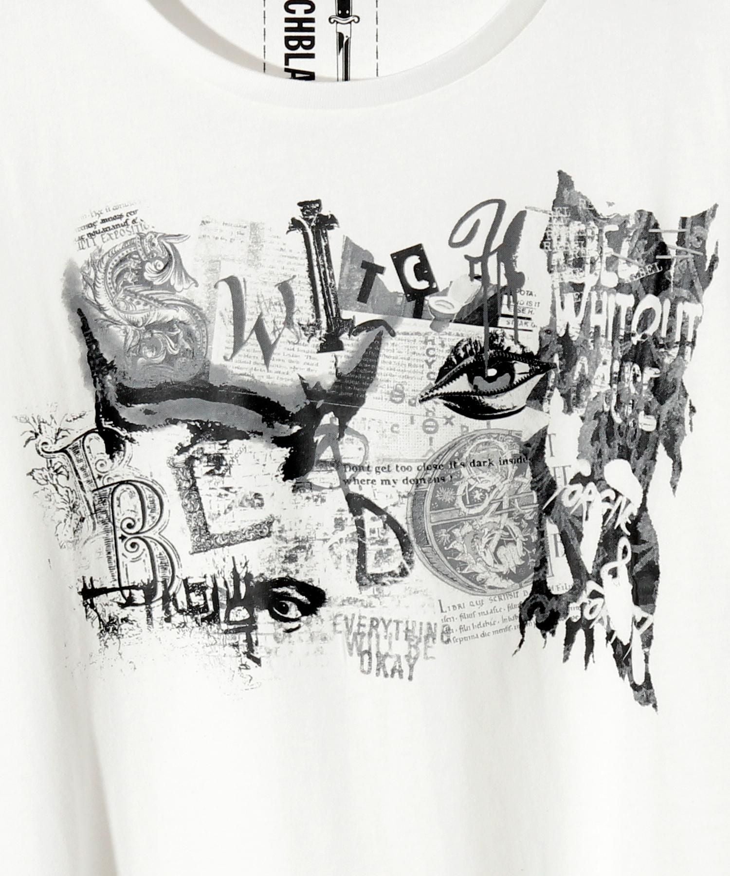 SWITCHBLADE (スイッチブレード) COLLAGE TEE 【WHITE】