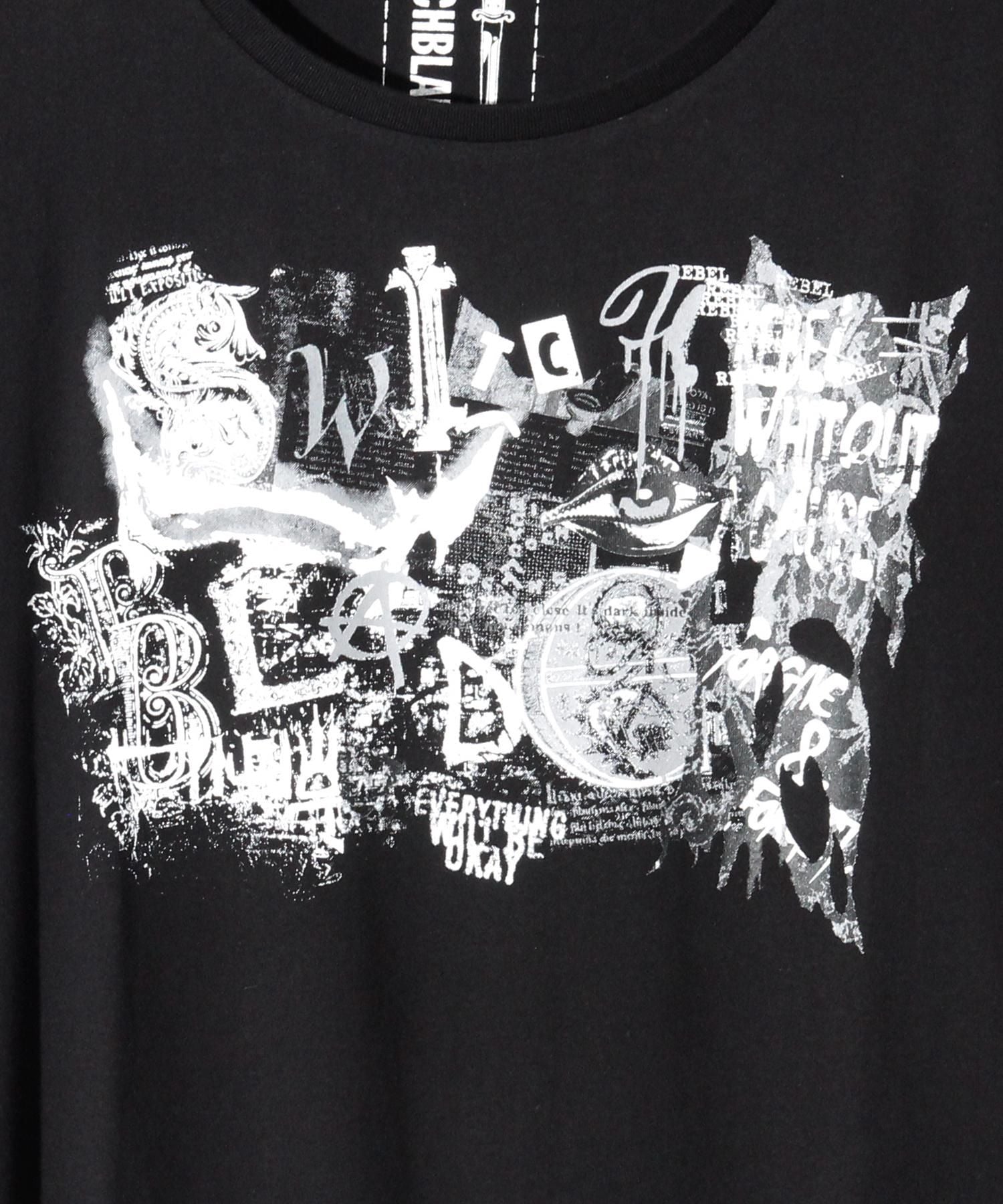 SWITCHBLADE (スイッチブレード) COLLAGE TEE 【BLACK】