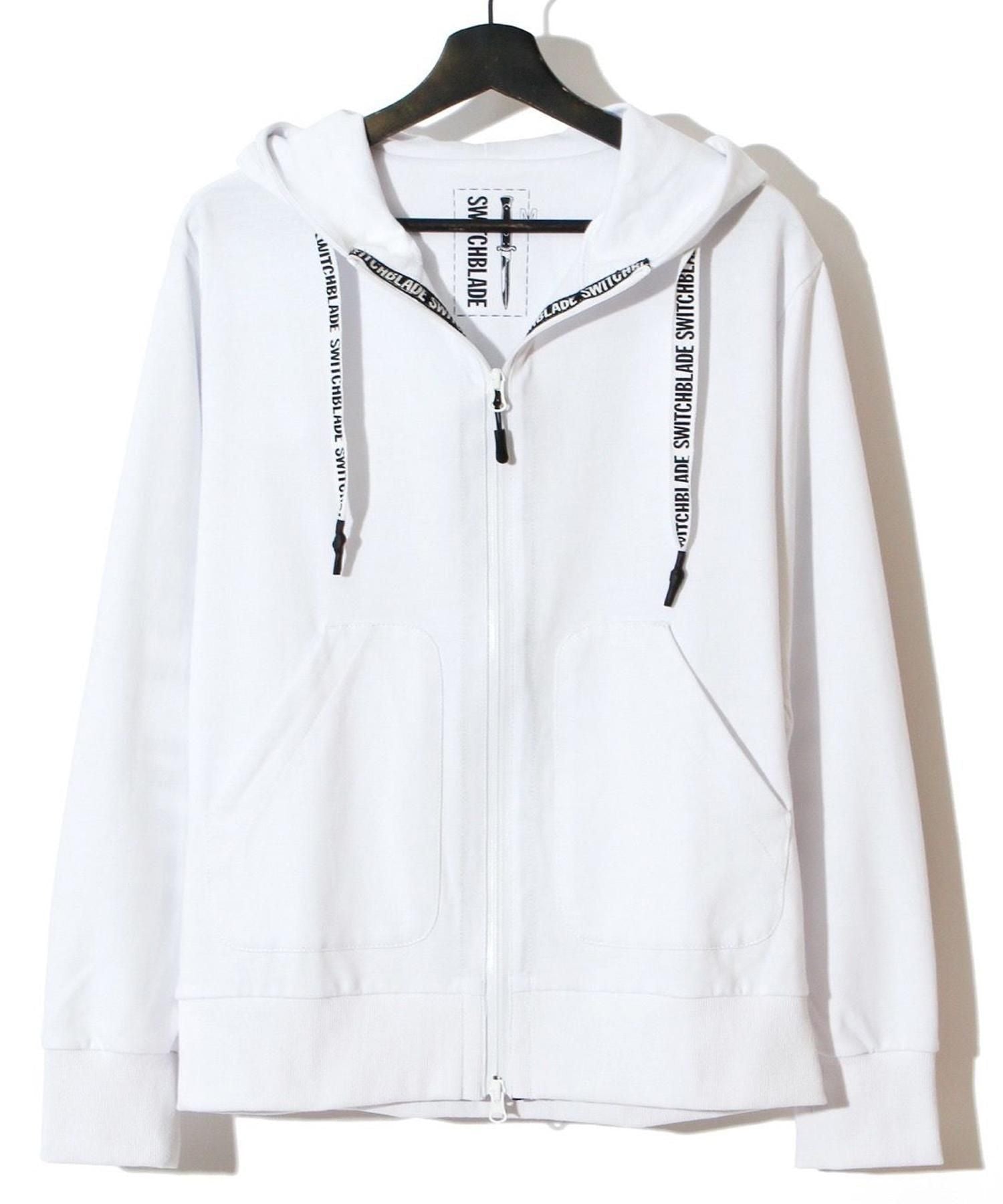 SWITCHBLADE (スイッチブレード) CREST AND NAMES REGULAR PARKA 【WHITE】