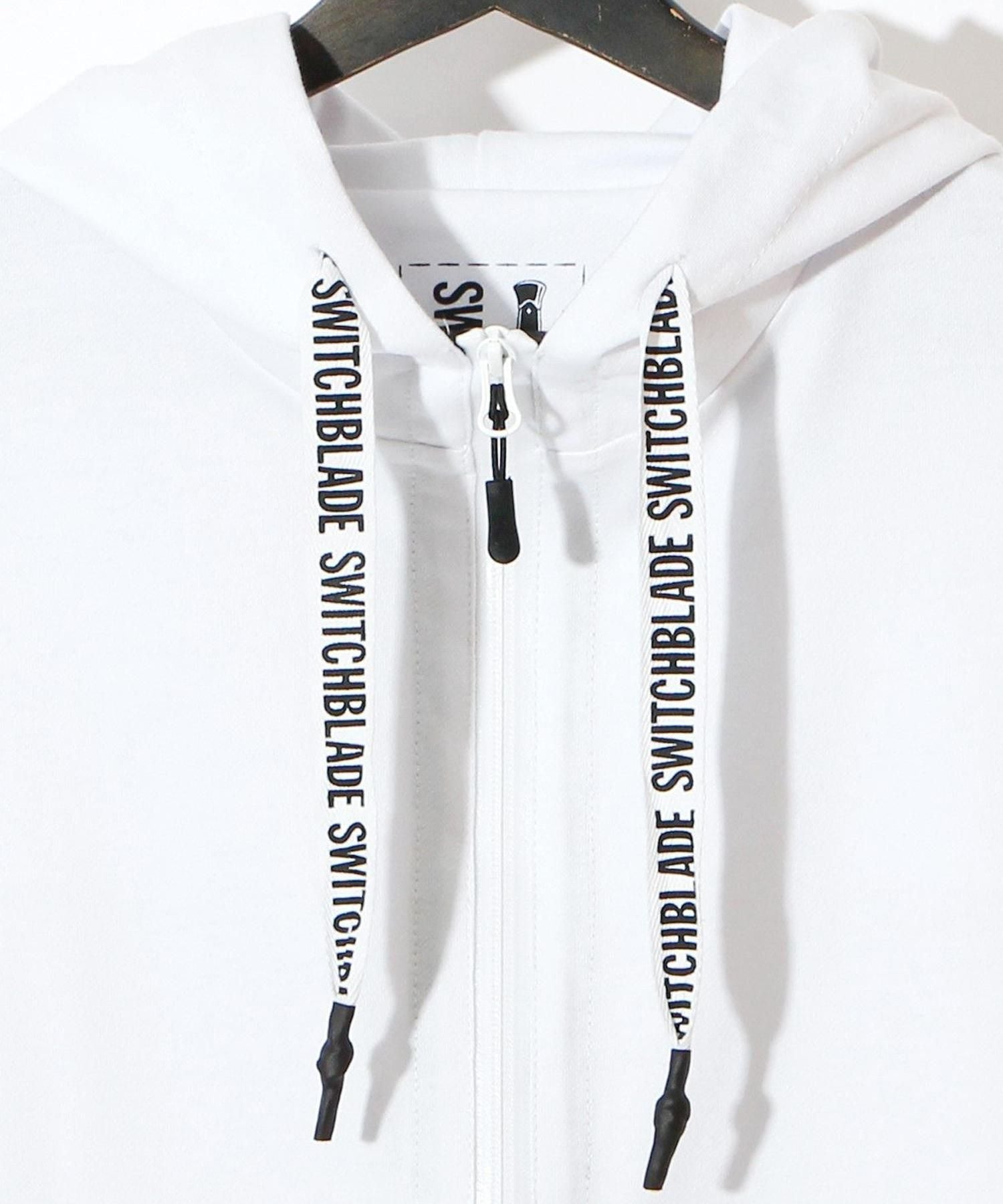 SWITCHBLADE (スイッチブレード) CREST AND NAMES REGULAR PARKA 【WHITE】
