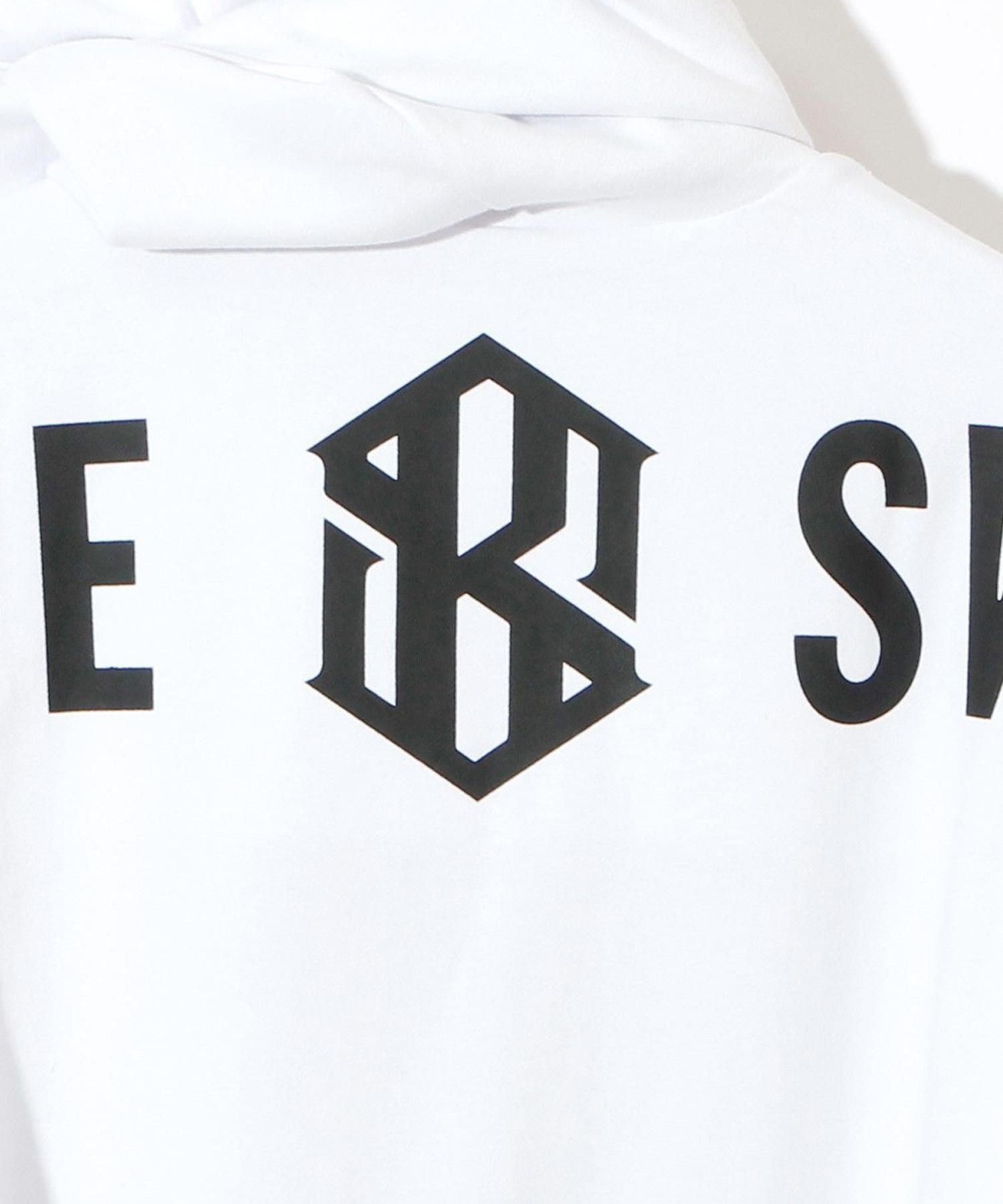 SWITCHBLADE (スイッチブレード) CREST AND NAMES REGULAR PARKA 【WHITE】