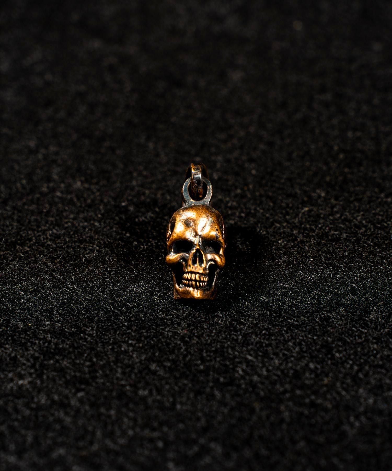 JUNK SMITH (ジャンクスミス)Funky Skull Head Pendant 【Copper alloy】