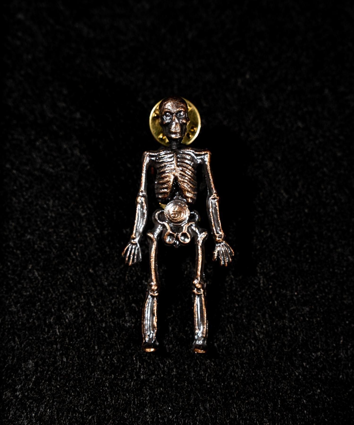 JUNK SMITH (ジャンクスミス)Retro Skull Pins 【Copper alloy】