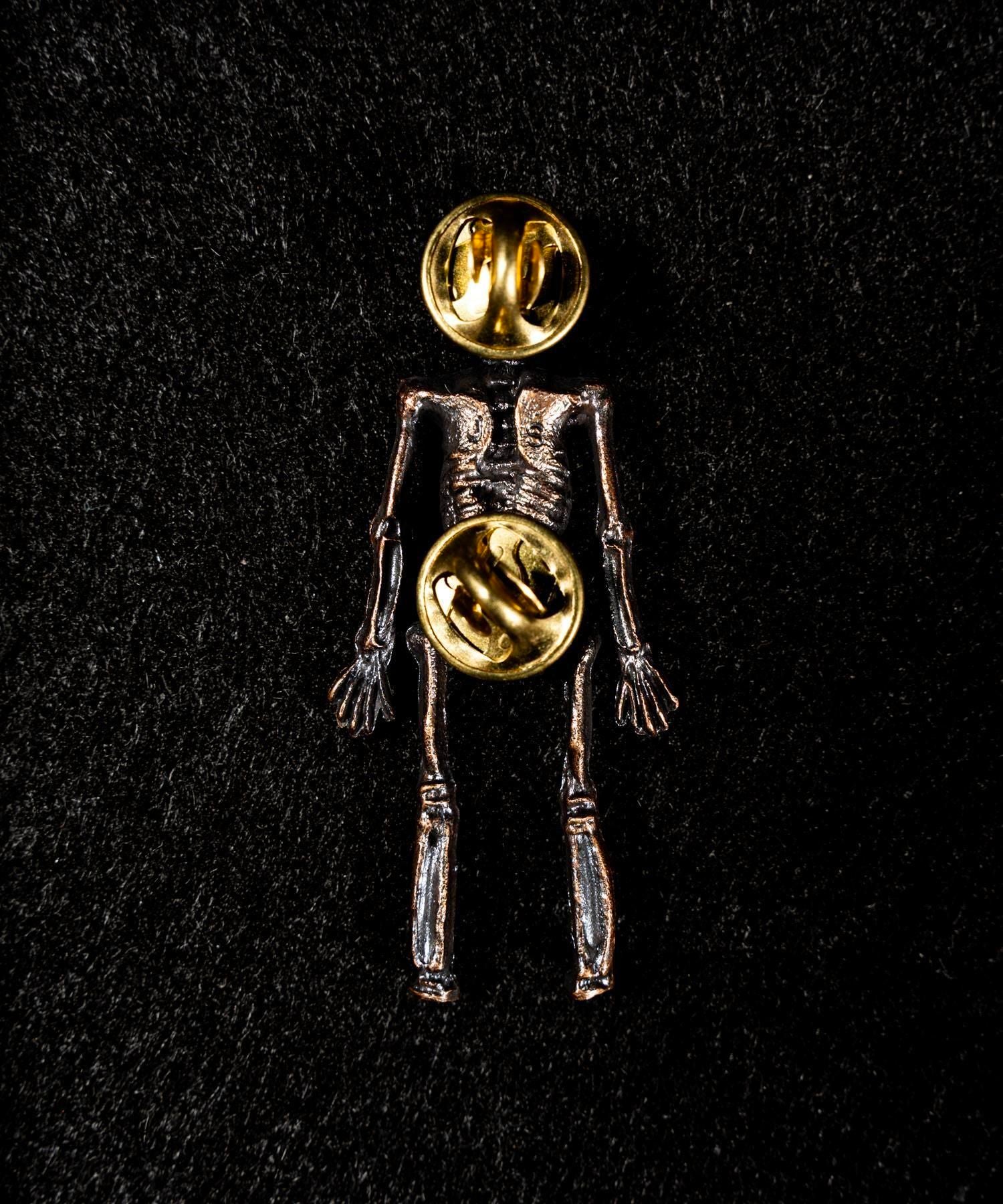 JUNK SMITH (ジャンクスミス)Retro Skull Pins 【Copper alloy】