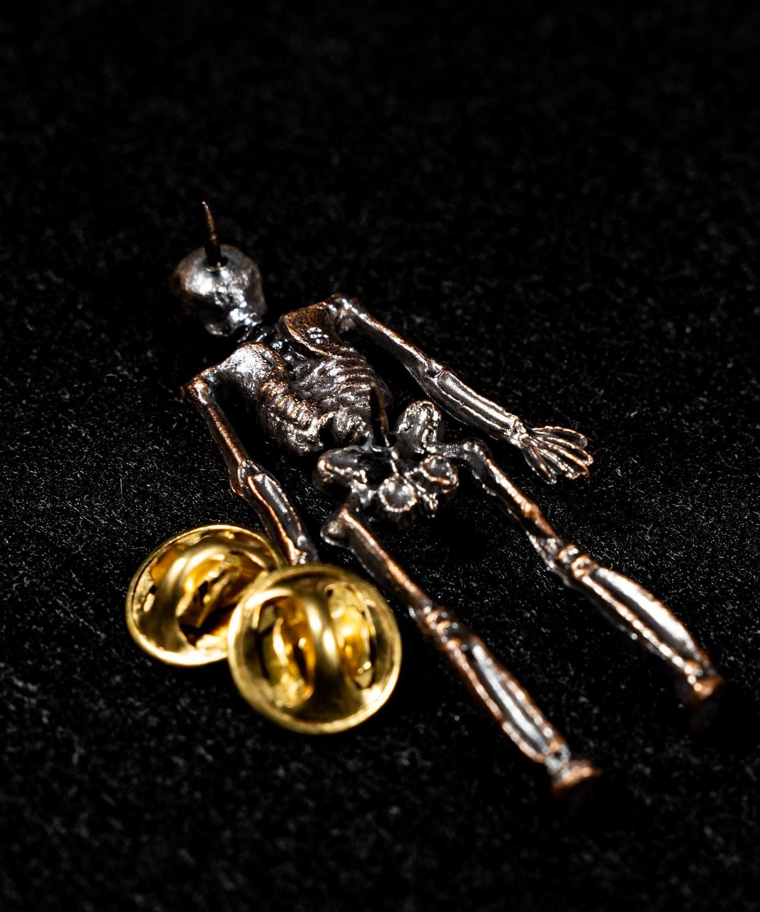 JUNK SMITH (ジャンクスミス)Retro Skull Pins 【Copper alloy】