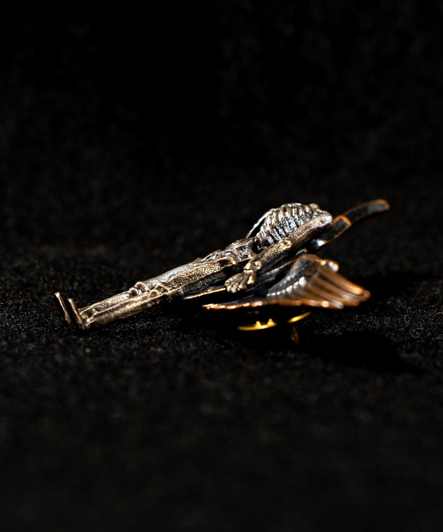 JUNK SMITH (ジャンクスミス)Flying Nutty Doll Pins 【Silver &Copper alloy】