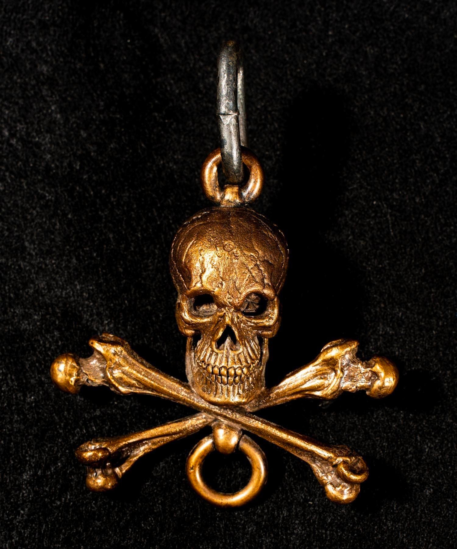 JUNK SMITH (ジャンクスミス)Jolly Roger Keychain 【Silver&Copper alloy】