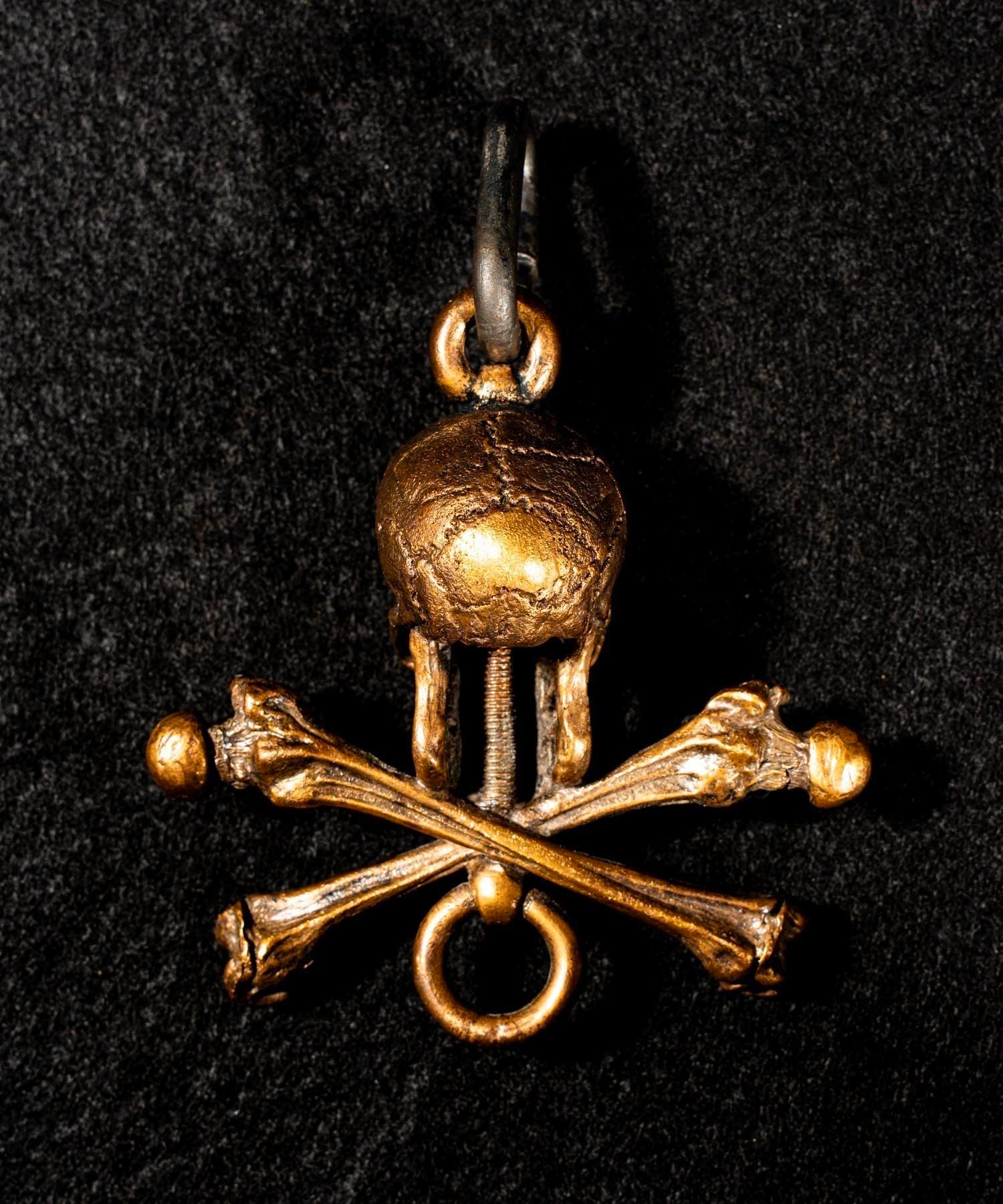 JUNK SMITH (ジャンクスミス)Jolly Roger Keychain 【Silver&Copper alloy】