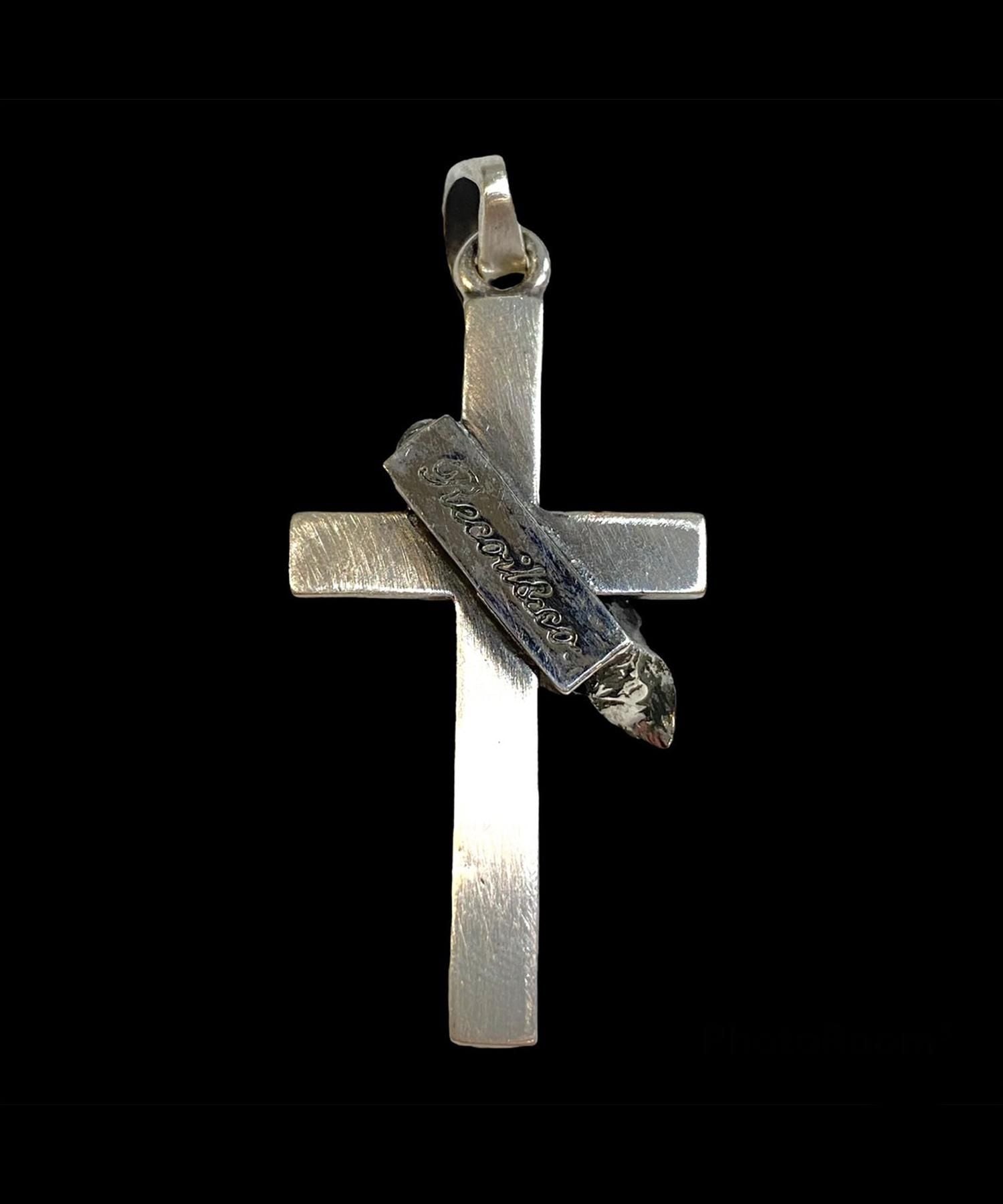 Gaboratory with Recoil&Co.(ガボラトリー × リコイルアンドコー)Plain Cross With Rose Small