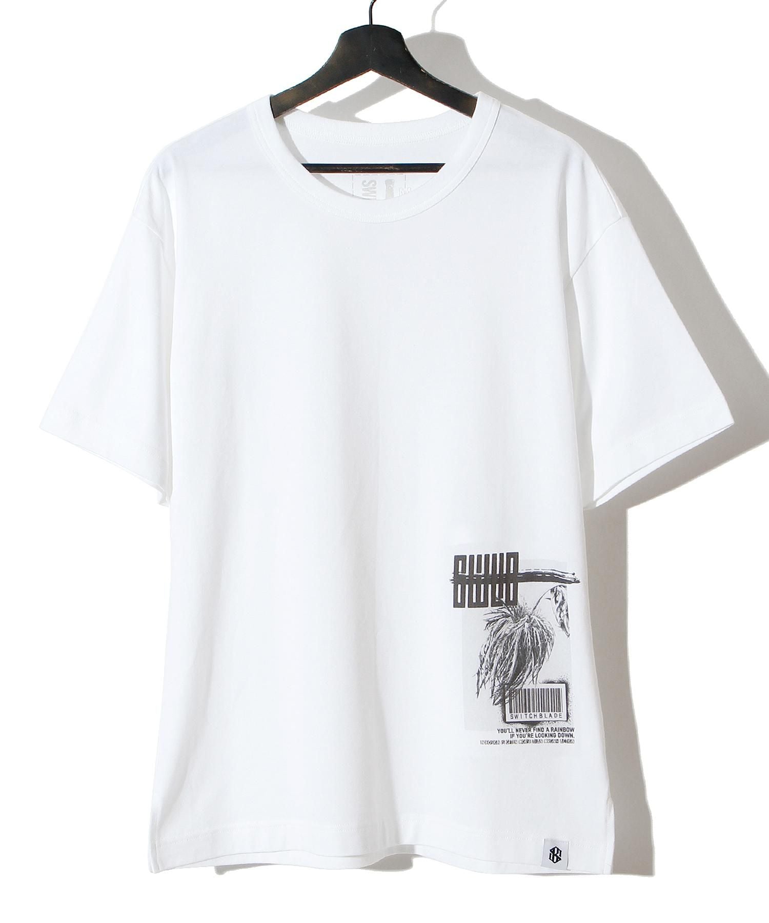 SWITCHBLADE (スイッチブレード) LOOKING DOWN TEE【WHITE】