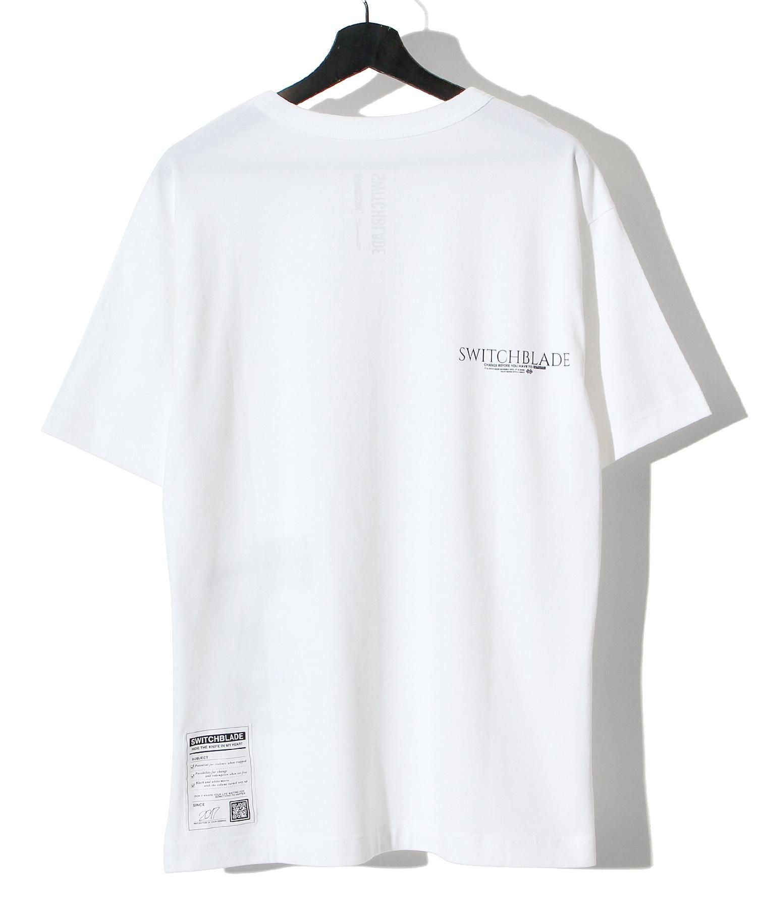 SWITCHBLADE (スイッチブレード) LOOKING DOWN TEE【WHITE】