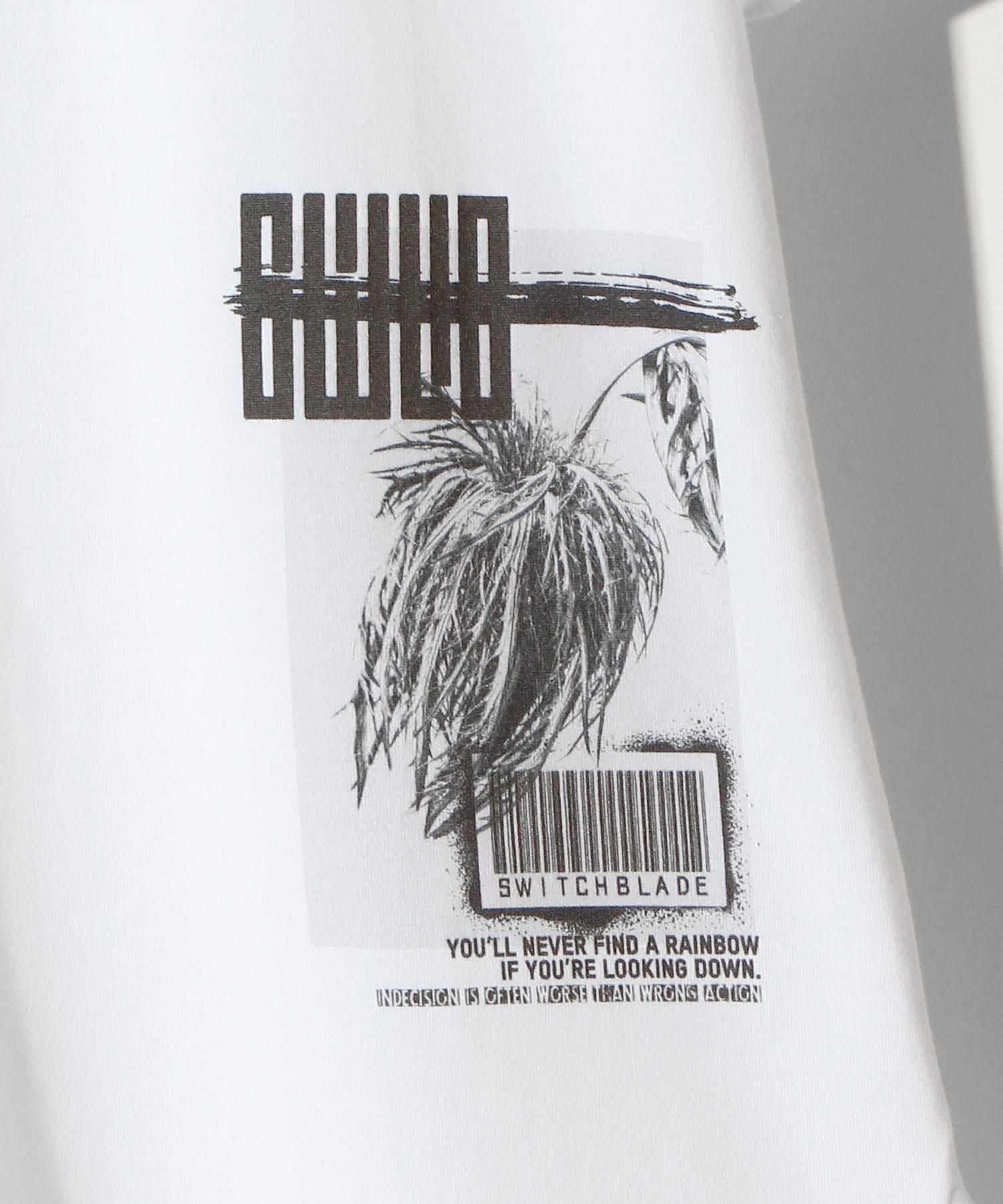 SWITCHBLADE (スイッチブレード) LOOKING DOWN TEE【WHITE】