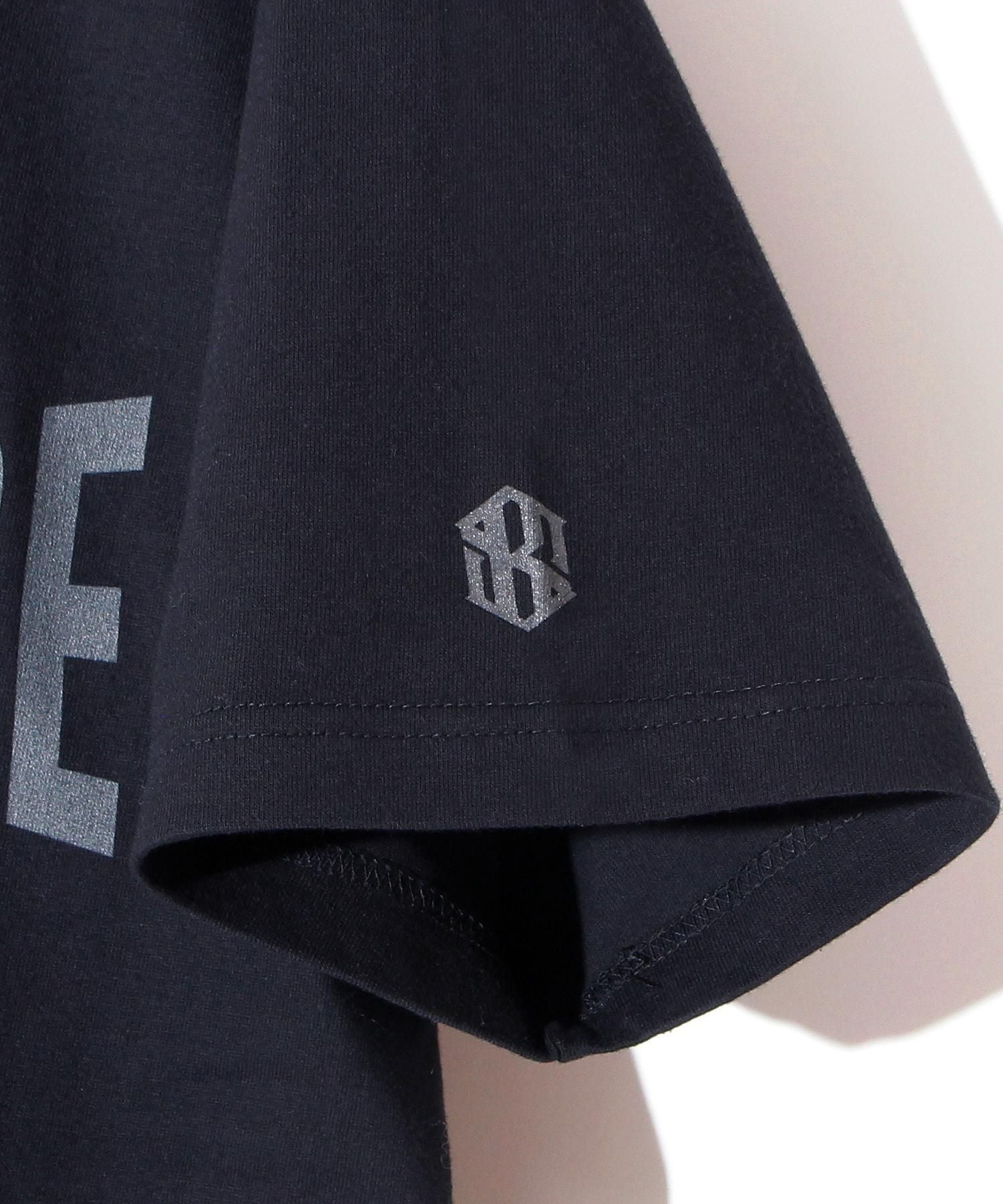 SWITCHBLADE (スイッチブレード) SNAKES AND CURVED LETTERS TEE【BLACK】