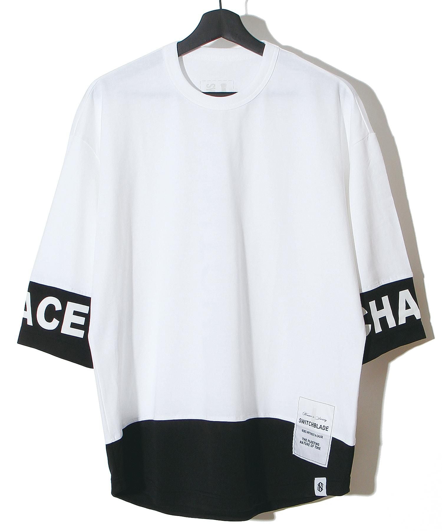SWITCHBLADE (スイッチブレード) PEACE & CHANCE 3/4 SLEEVE TEE【WHITE】