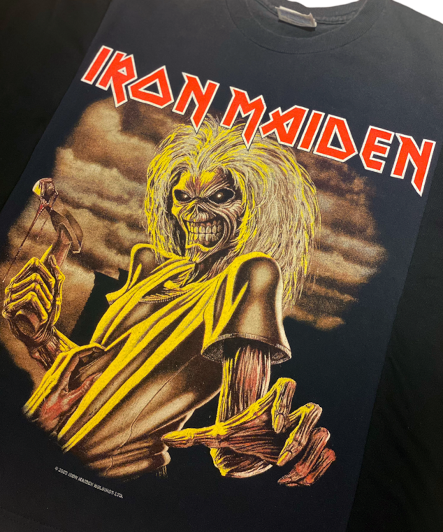 FRIGG-RE- (フリッグ) Docking t-shirts(ドッキング Tシャツ)IRON MAIDEN