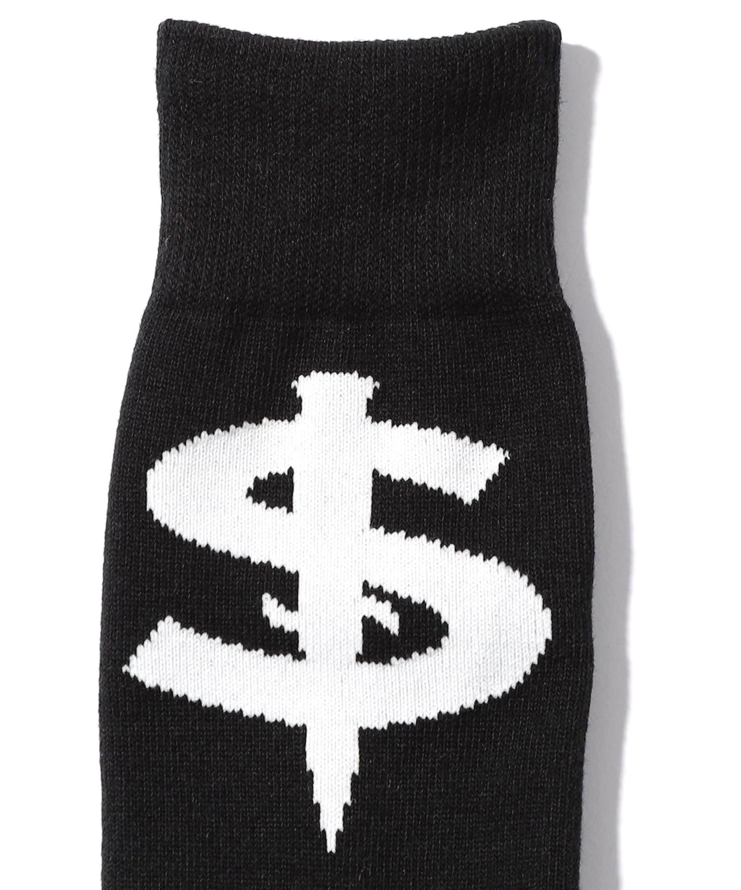 SWITCHBLADE (スイッチブレード) S×BLADE LOGO CREW SOCKS / BLACK