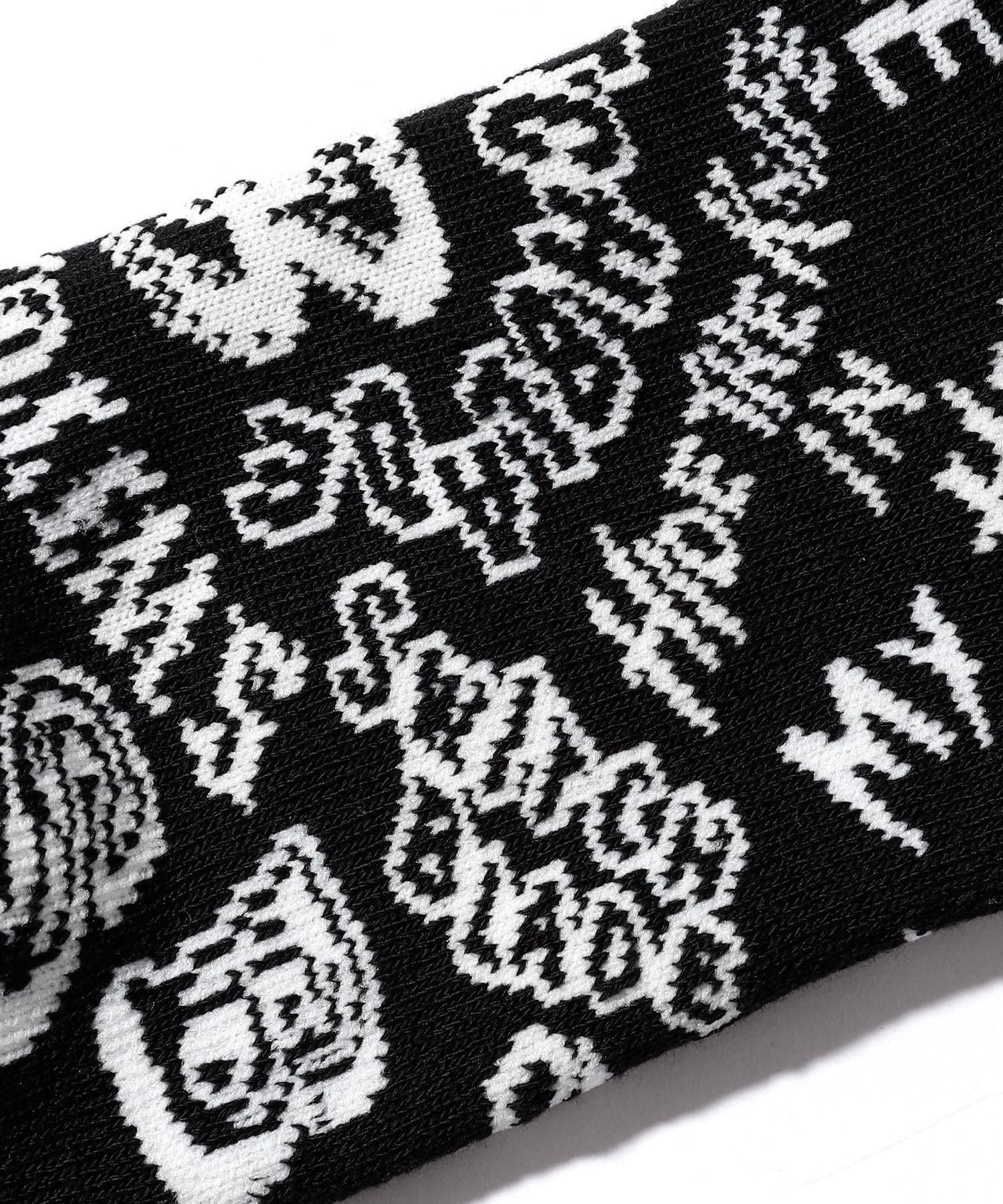 SWITCHBLADE (スイッチブレード) SB GRAFFITI ANKLE SOCKS / BLACK