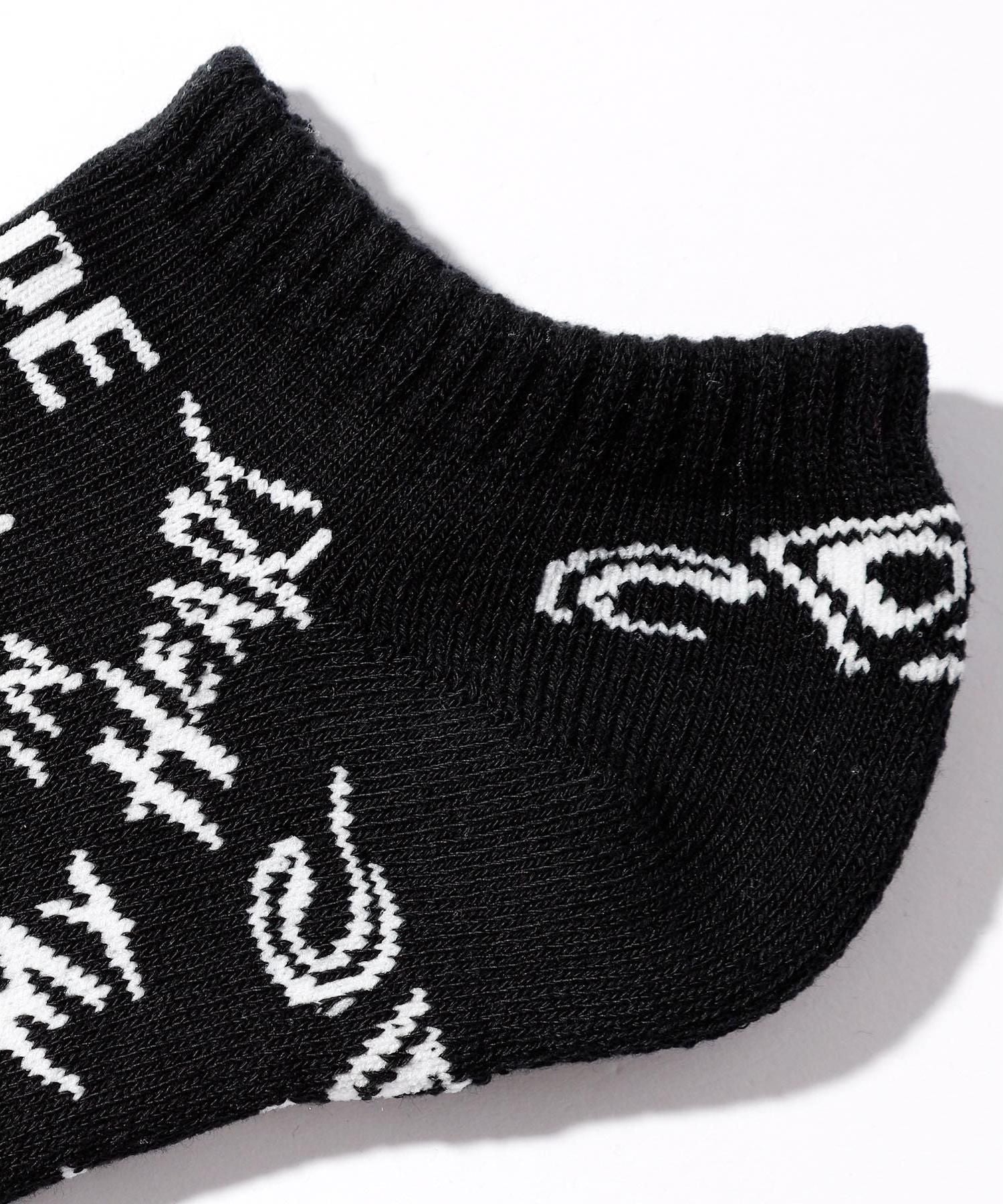 SWITCHBLADE (スイッチブレード) SB GRAFFITI ANKLE SOCKS / BLACK