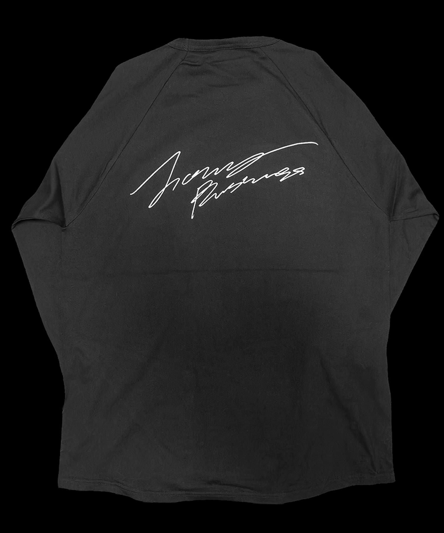 JOHNNY BUSINESS (ジョニービジネス) NEVERMIND 3/4 sleeve tee