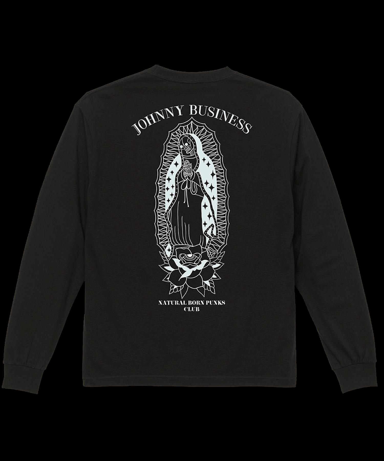 JOHNNY BUSINESS (ジョニービジネス) NATURAL BORN PUNKS CLUB ロングスリーブTee