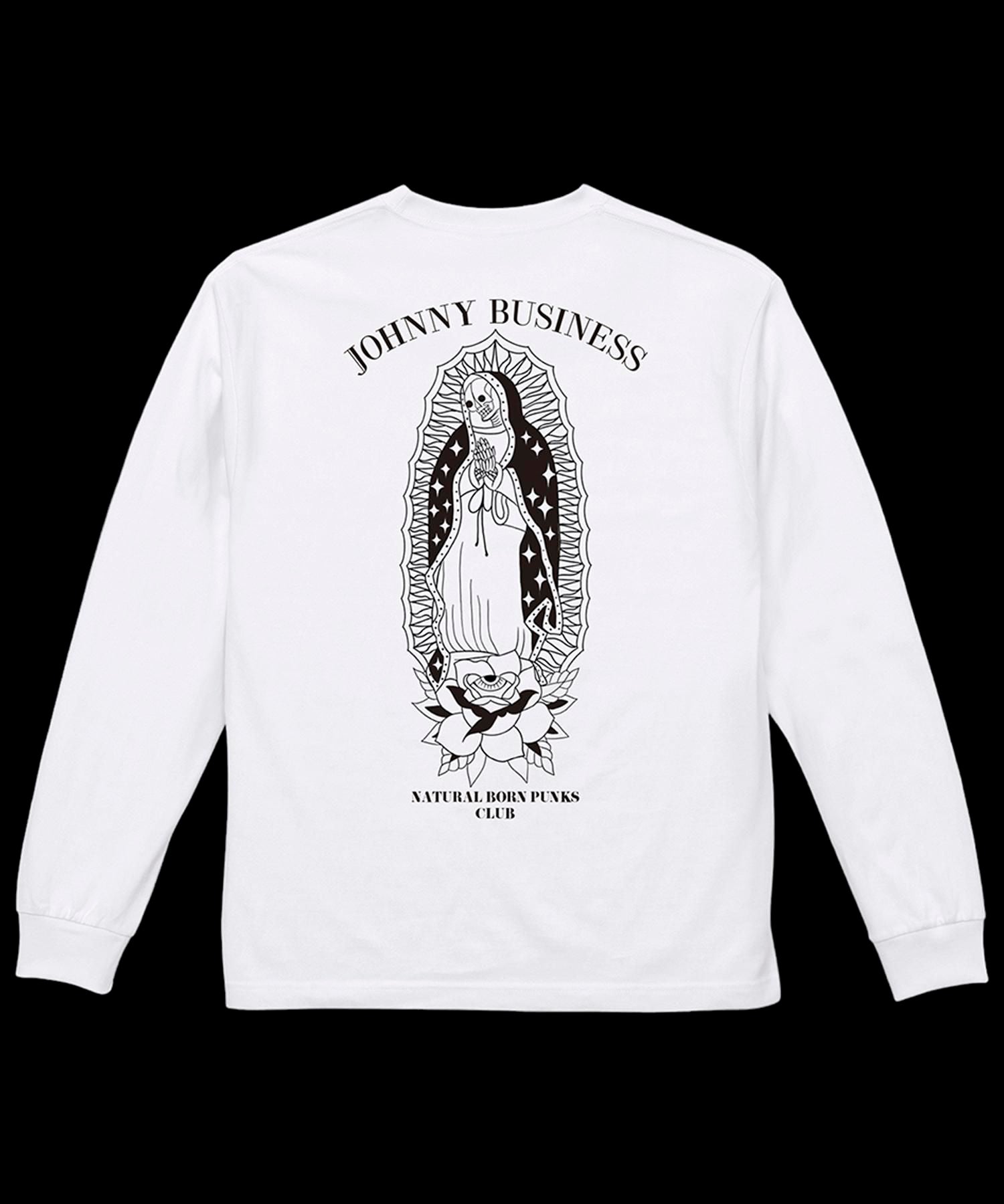 JOHNNY BUSINESS (ジョニービジネス) NATURAL BORN PUNKS CLUB ロングスリーブTee