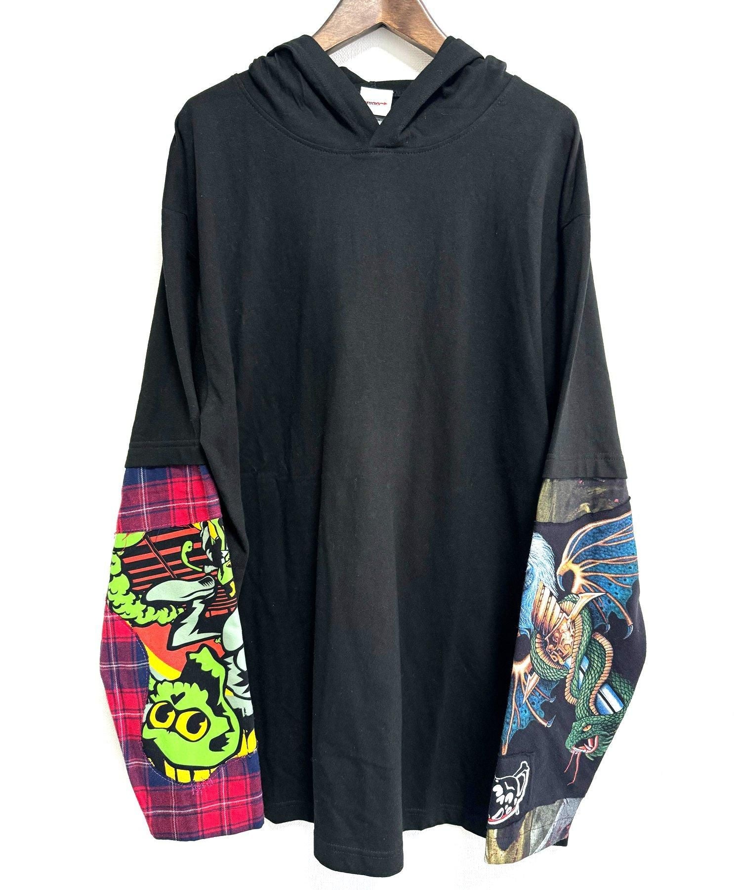 FRIGG-RE- (フリッグ) Docking hooded l/s shirts