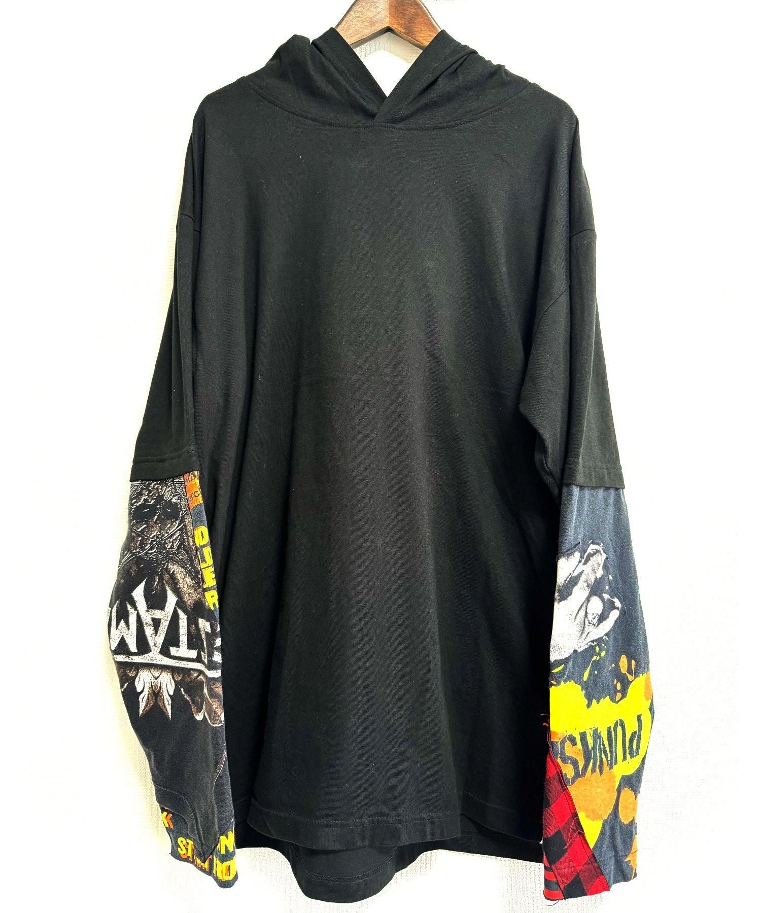 FRIGG-RE- (フリッグ) Docking hooded l/s shirts