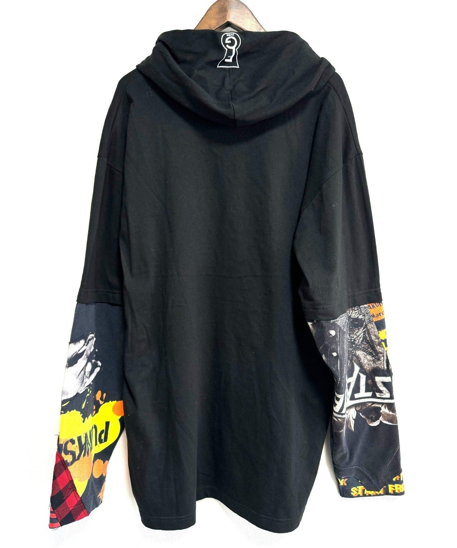 FRIGG-RE- (フリッグ) Docking hooded l/s shirts