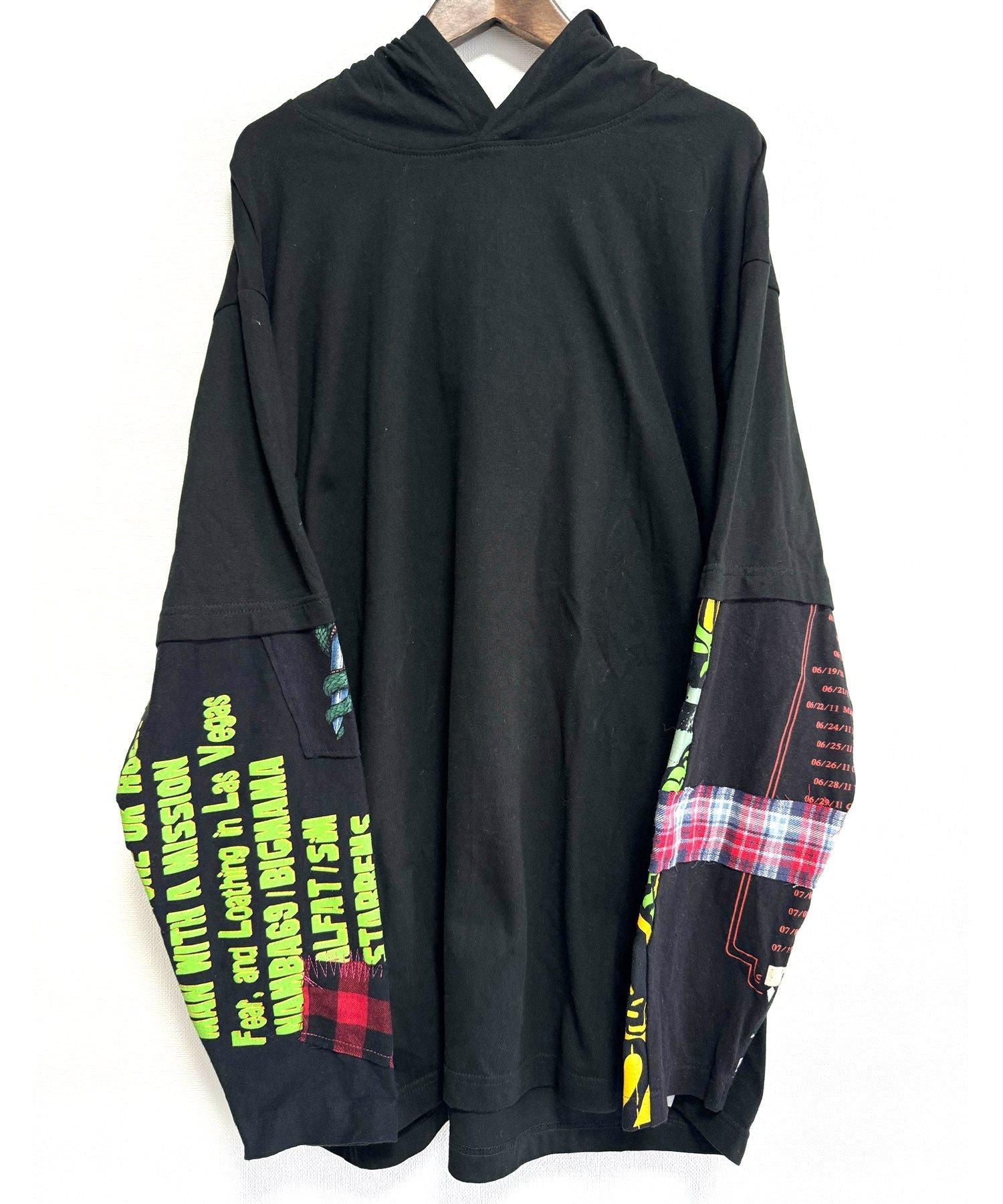 FRIGG-RE- (フリッグ) Docking hooded l/s shirts